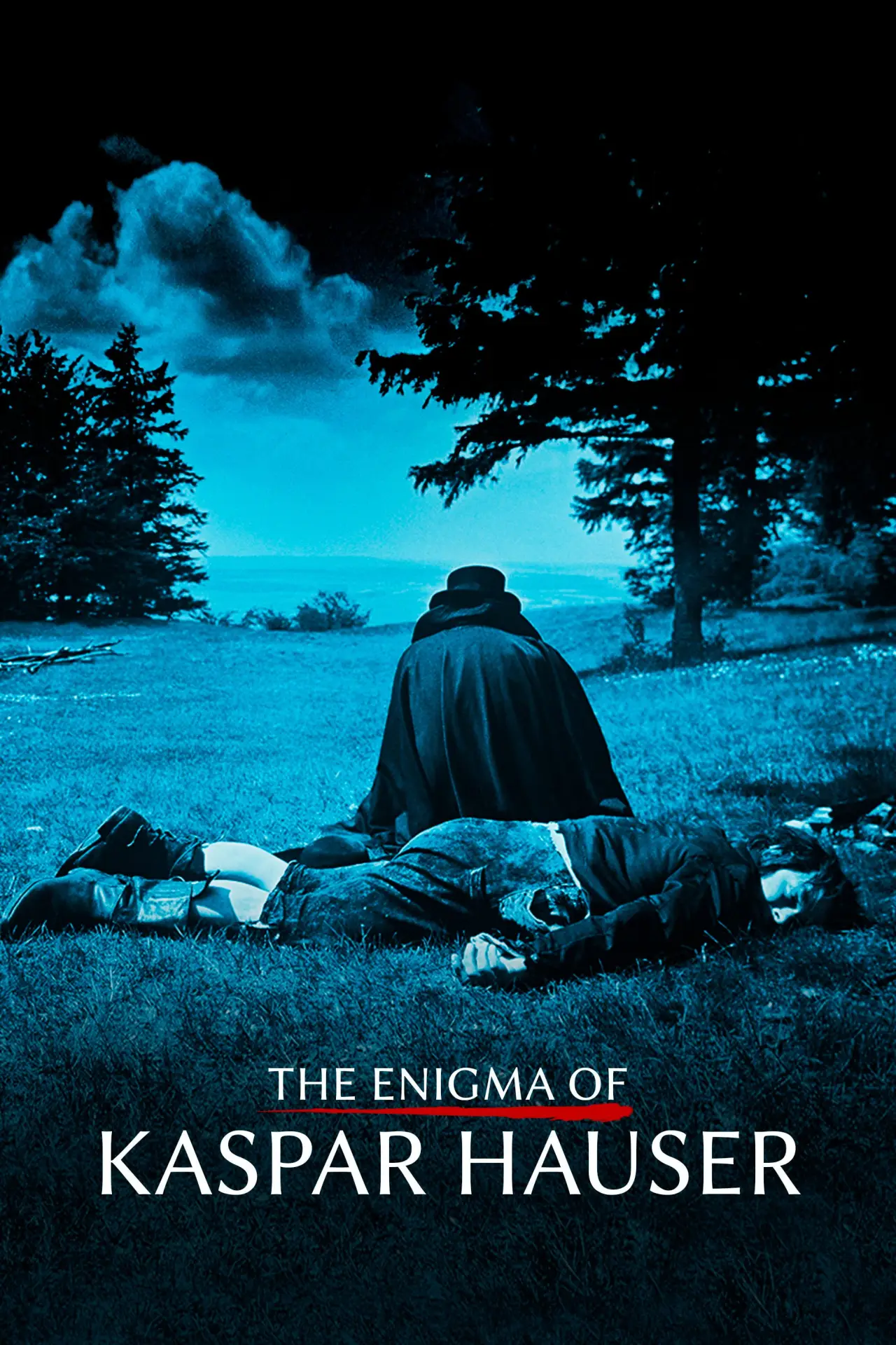 Plakat filmowy "Zagadka Kaspara Hausera"