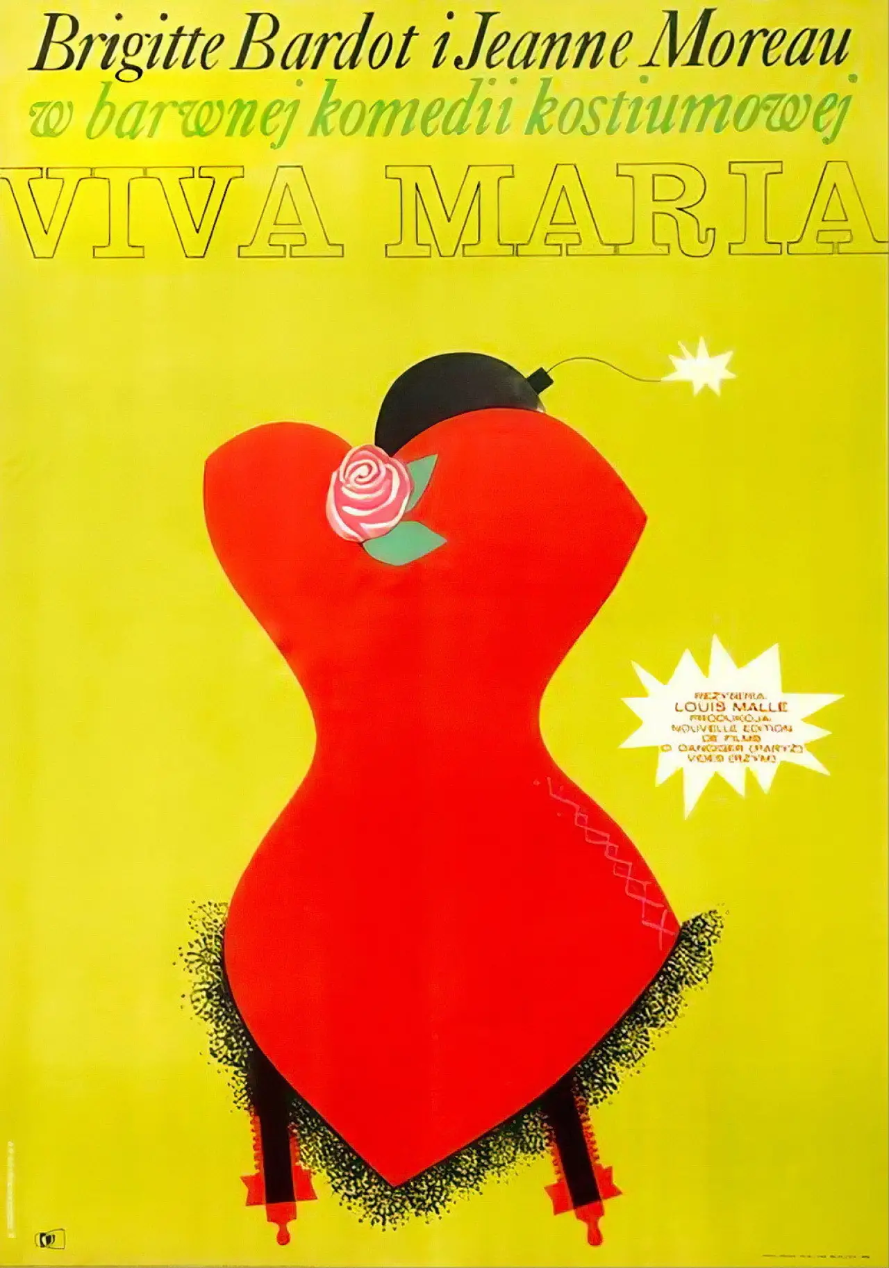 Plakat filmowy "Viva Maria!"