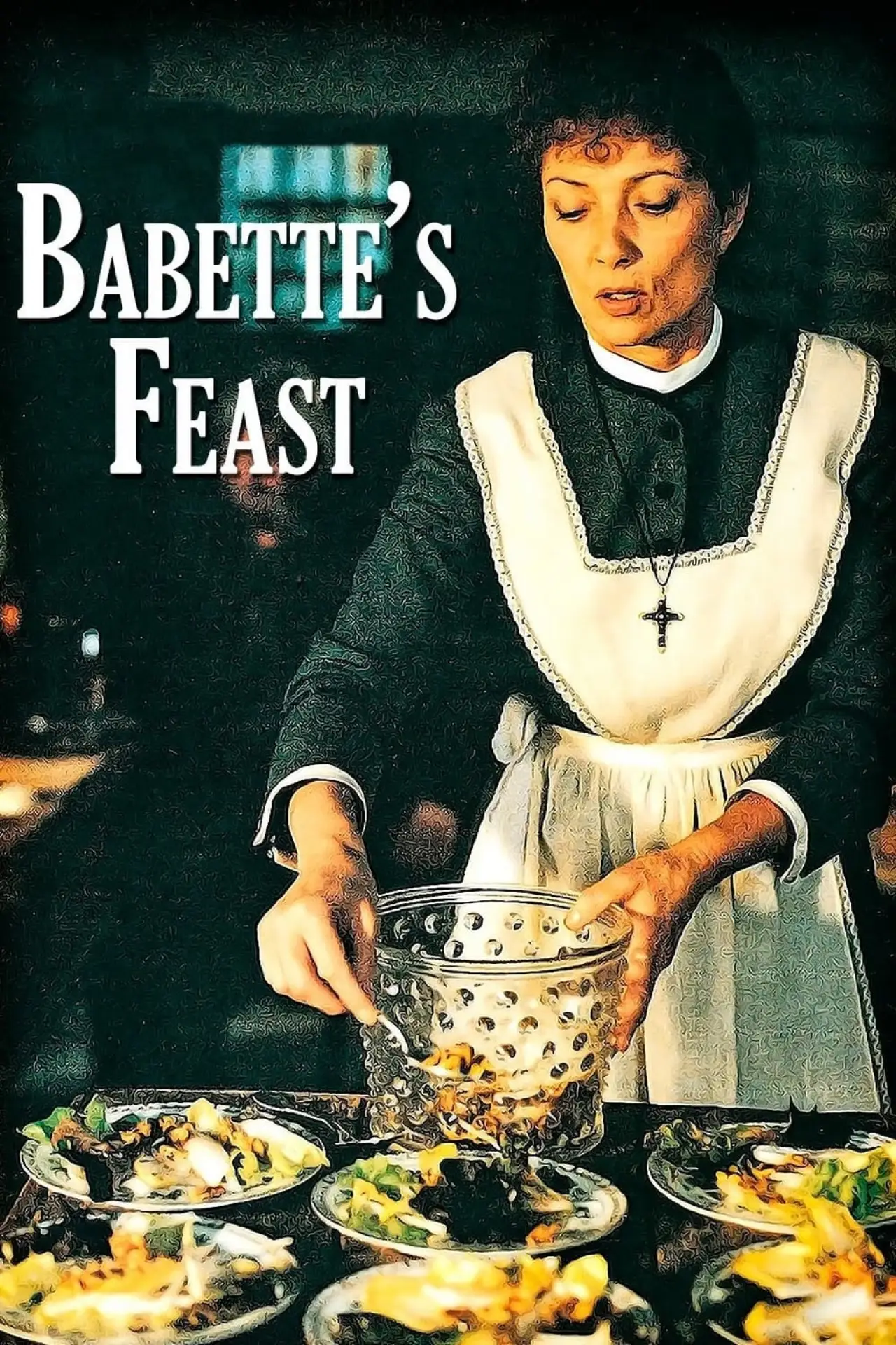 Plakat filmowy "Uczta Babette"