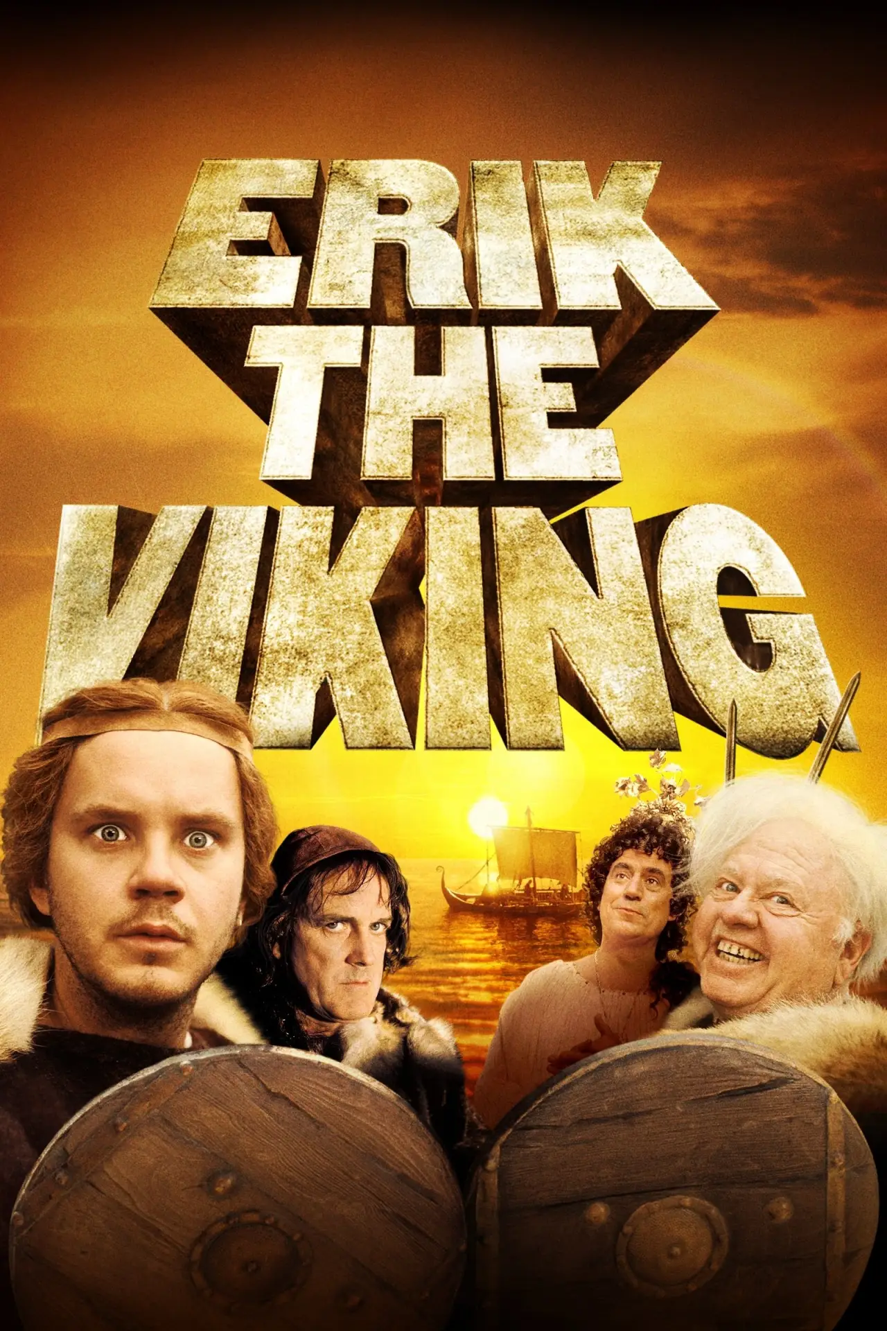 Plakat filmowy "Wiking Eryk"