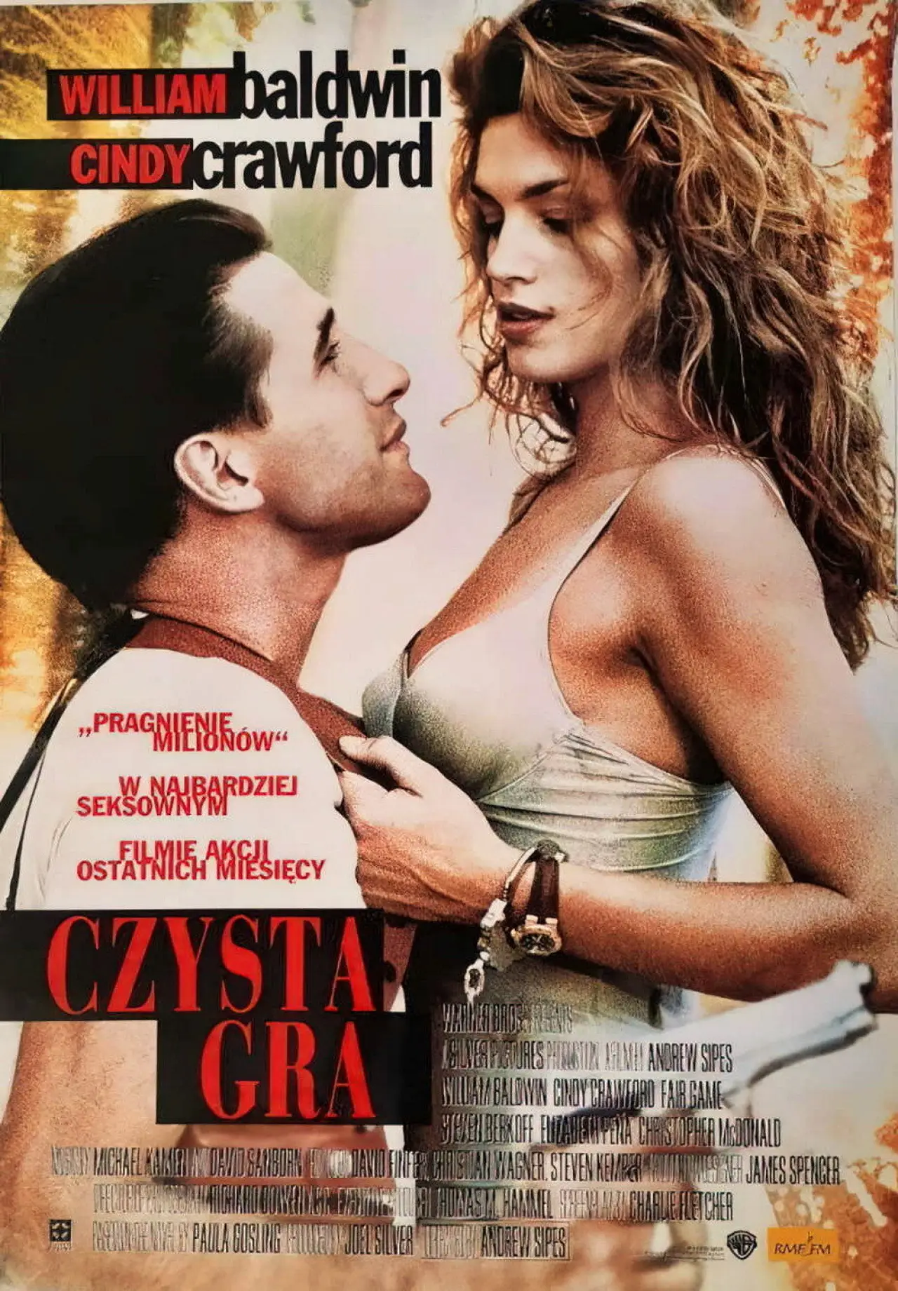 Plakat filmowy "Czysta gra"