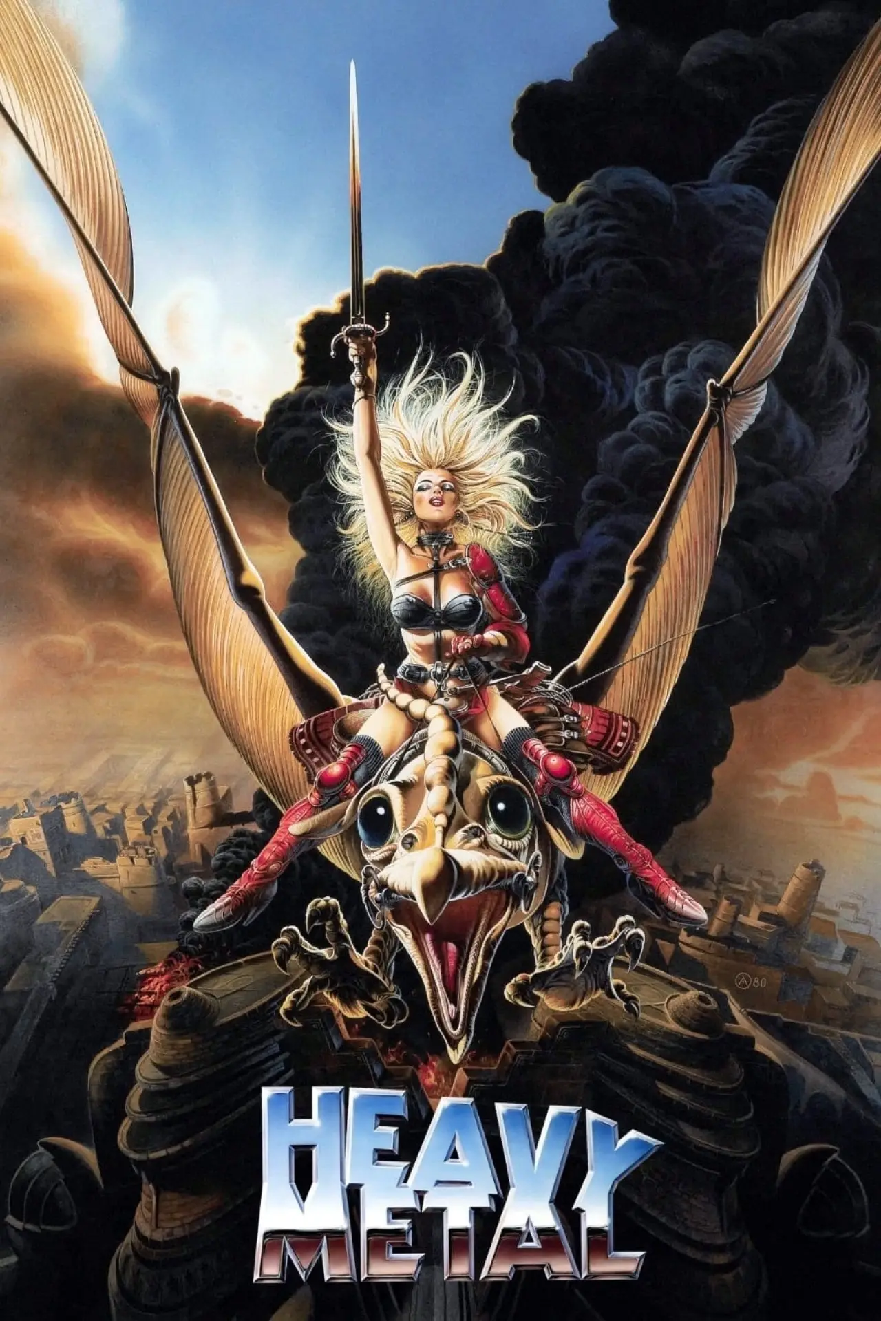 Plakat filmowy "Heavy Metal"