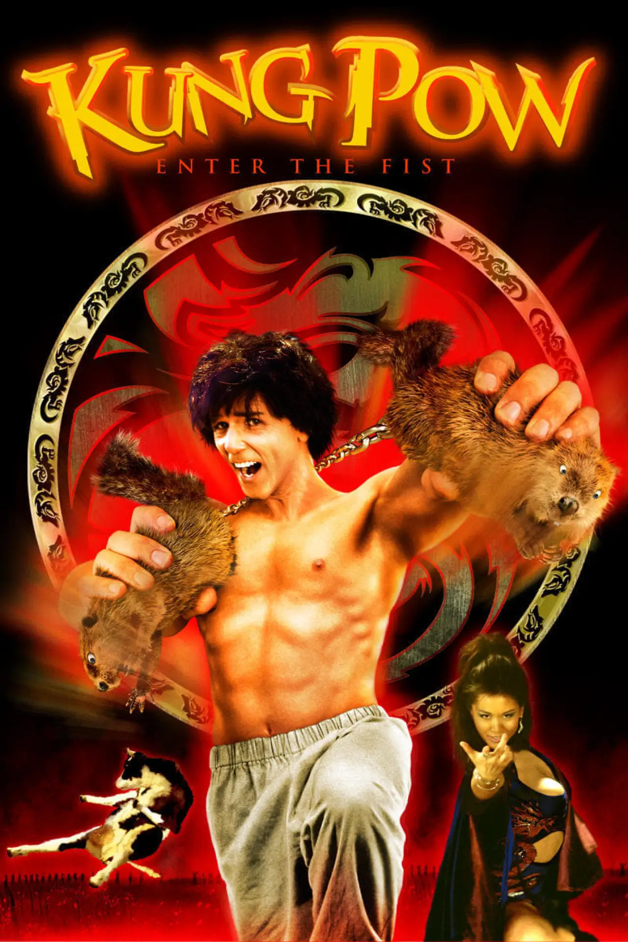 Plakat filmowy "Kung Pow: Wejście Wybrańca"