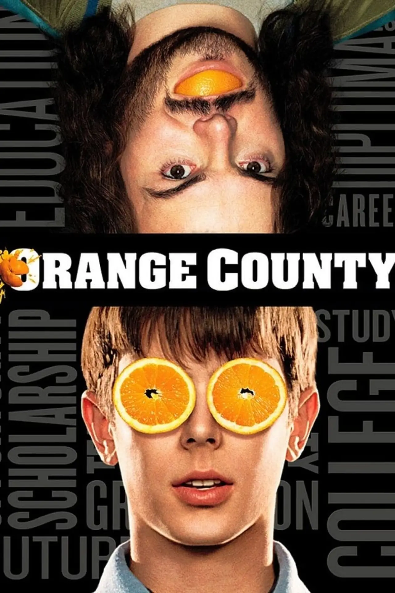 Plakat filmowy "Kwaśne pomarańcze"
