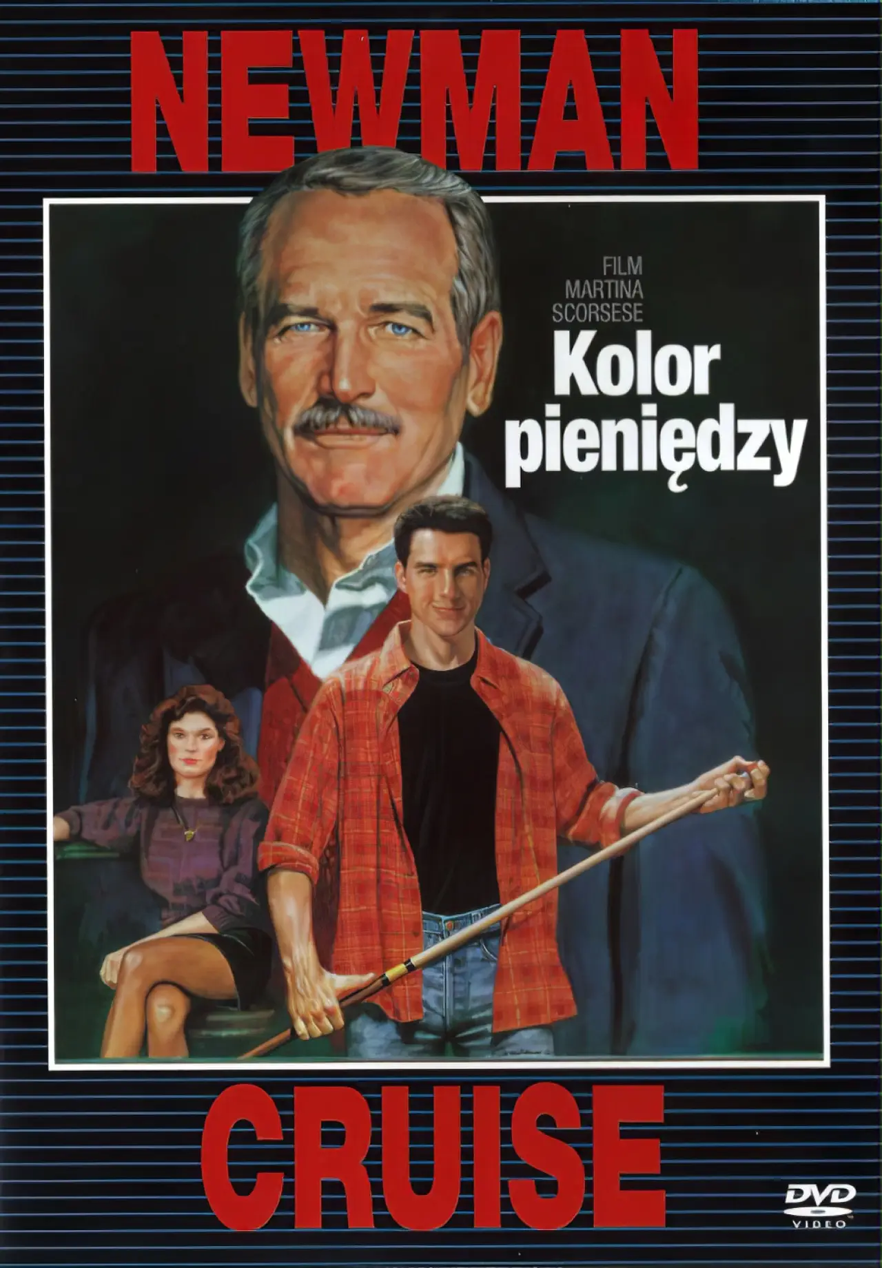 Plakat filmowy "Kolor Pieniędzy"
