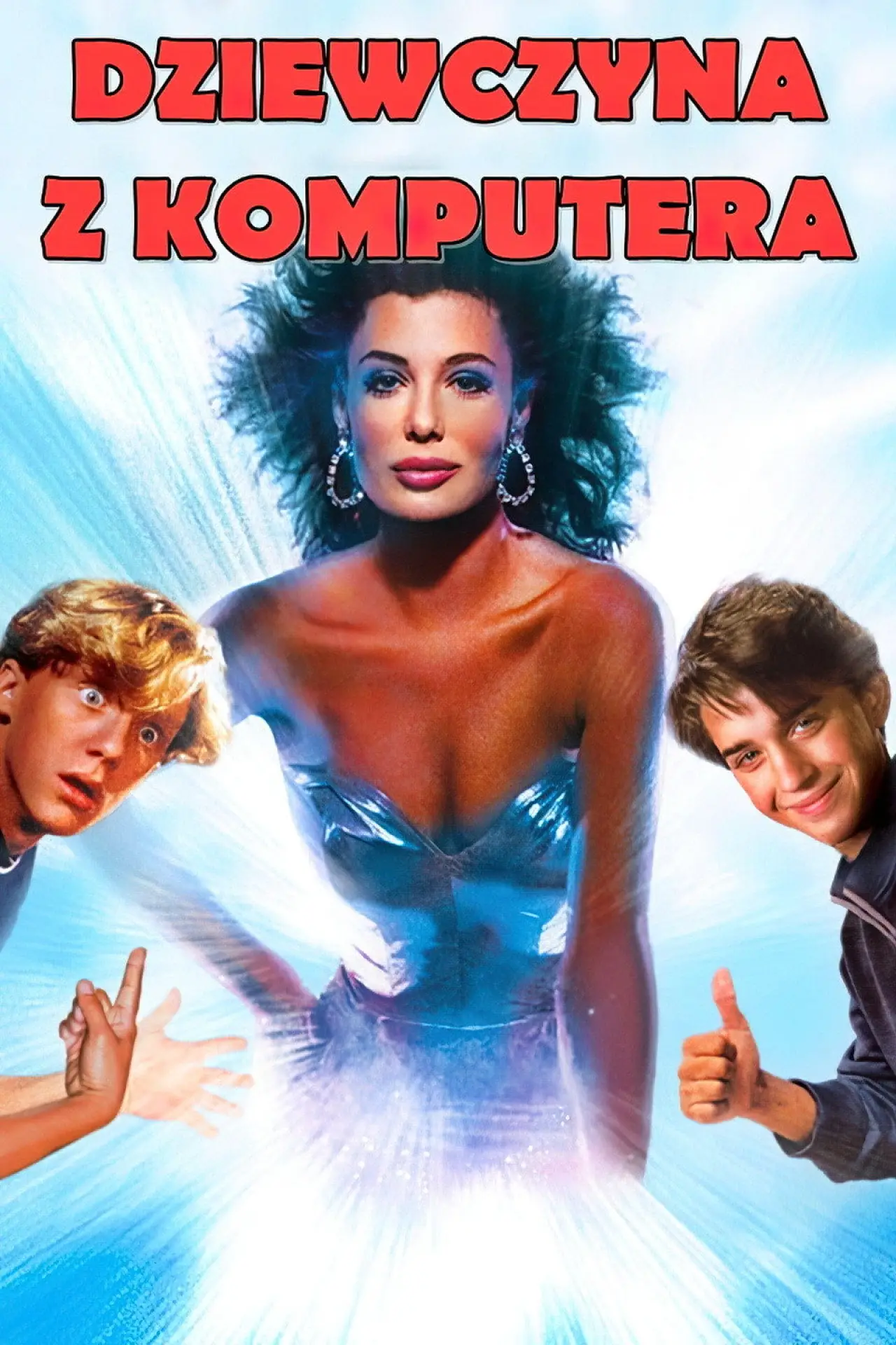Plakat filmowy "Dziewczyna z Komputera"