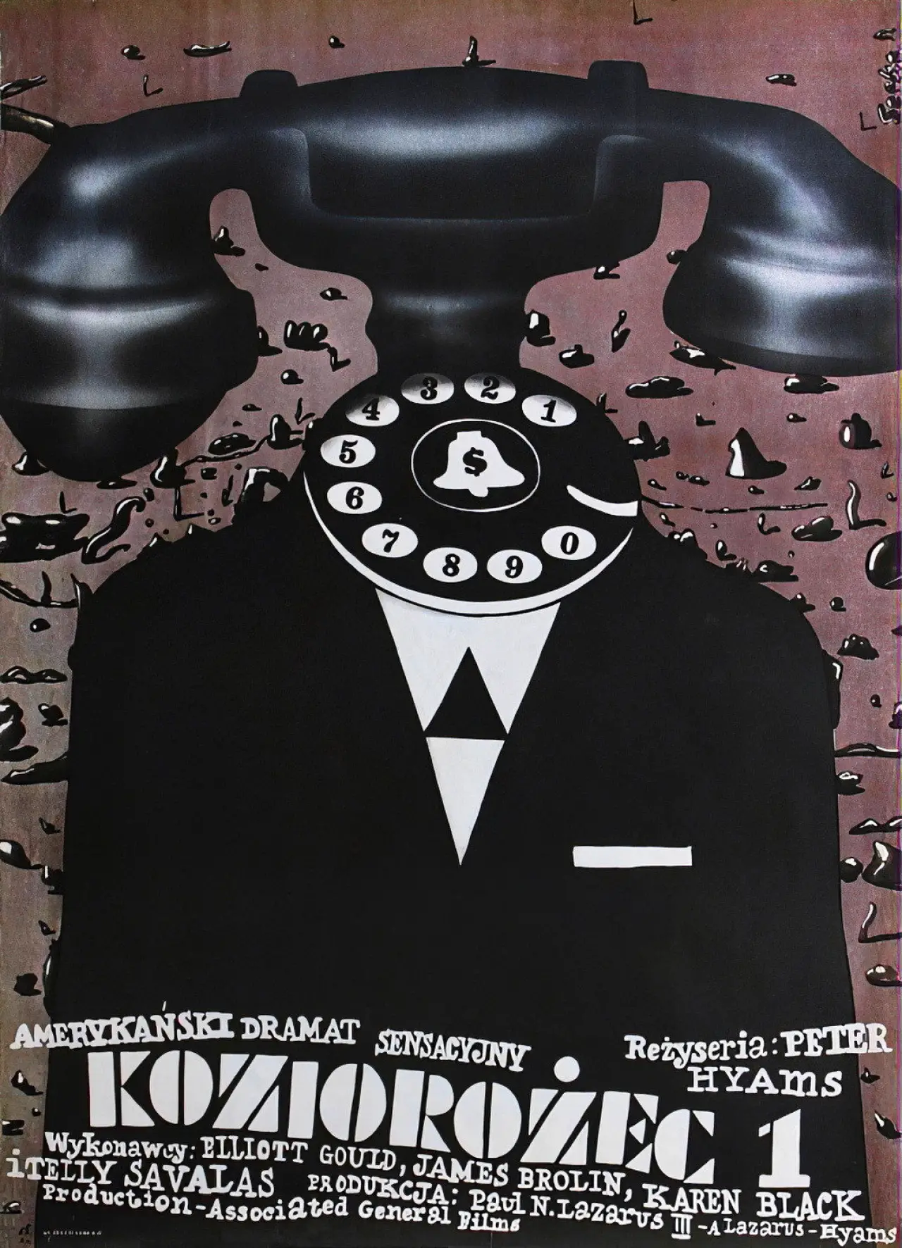 Plakat filmowy "Koziorożec Jeden"