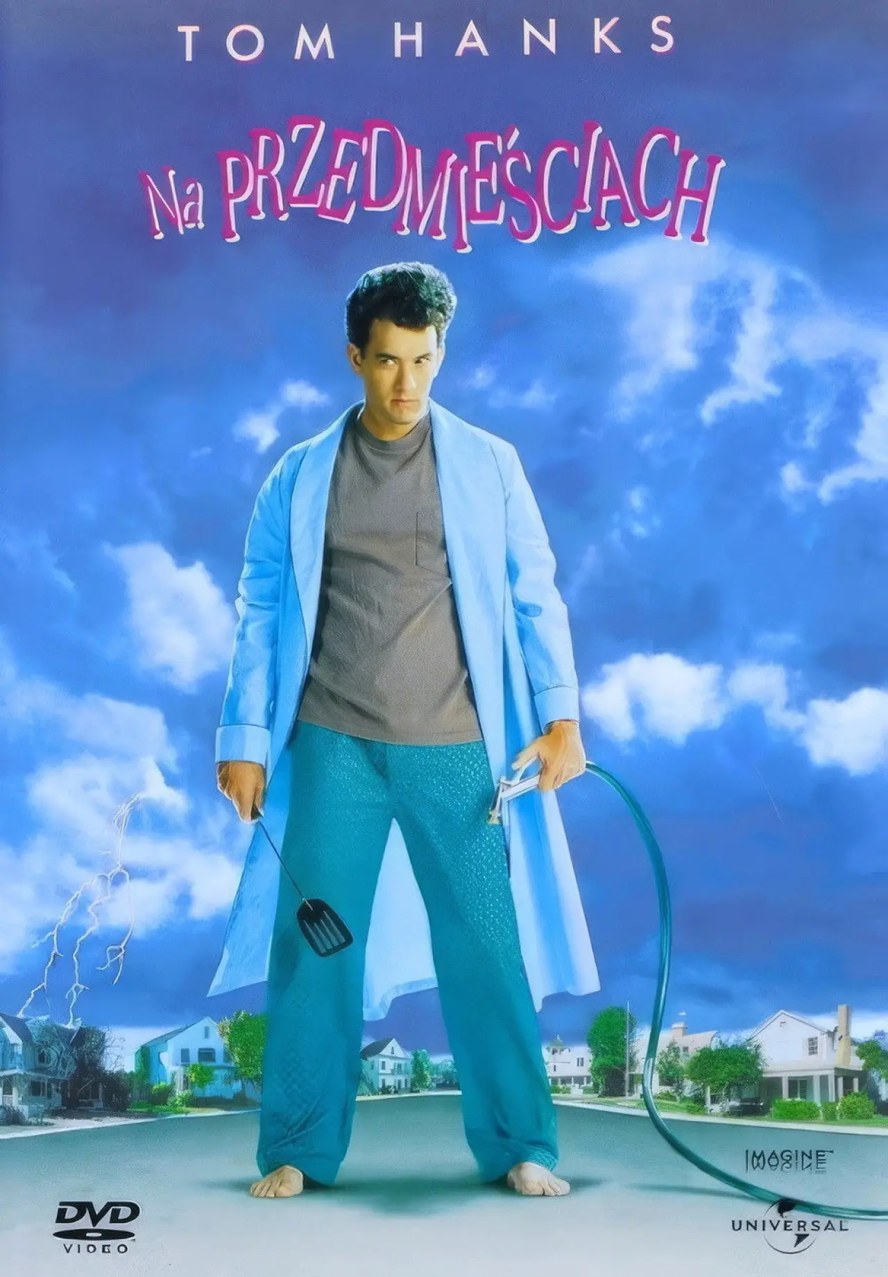 Plakat filmowy "Na przedmieściach"