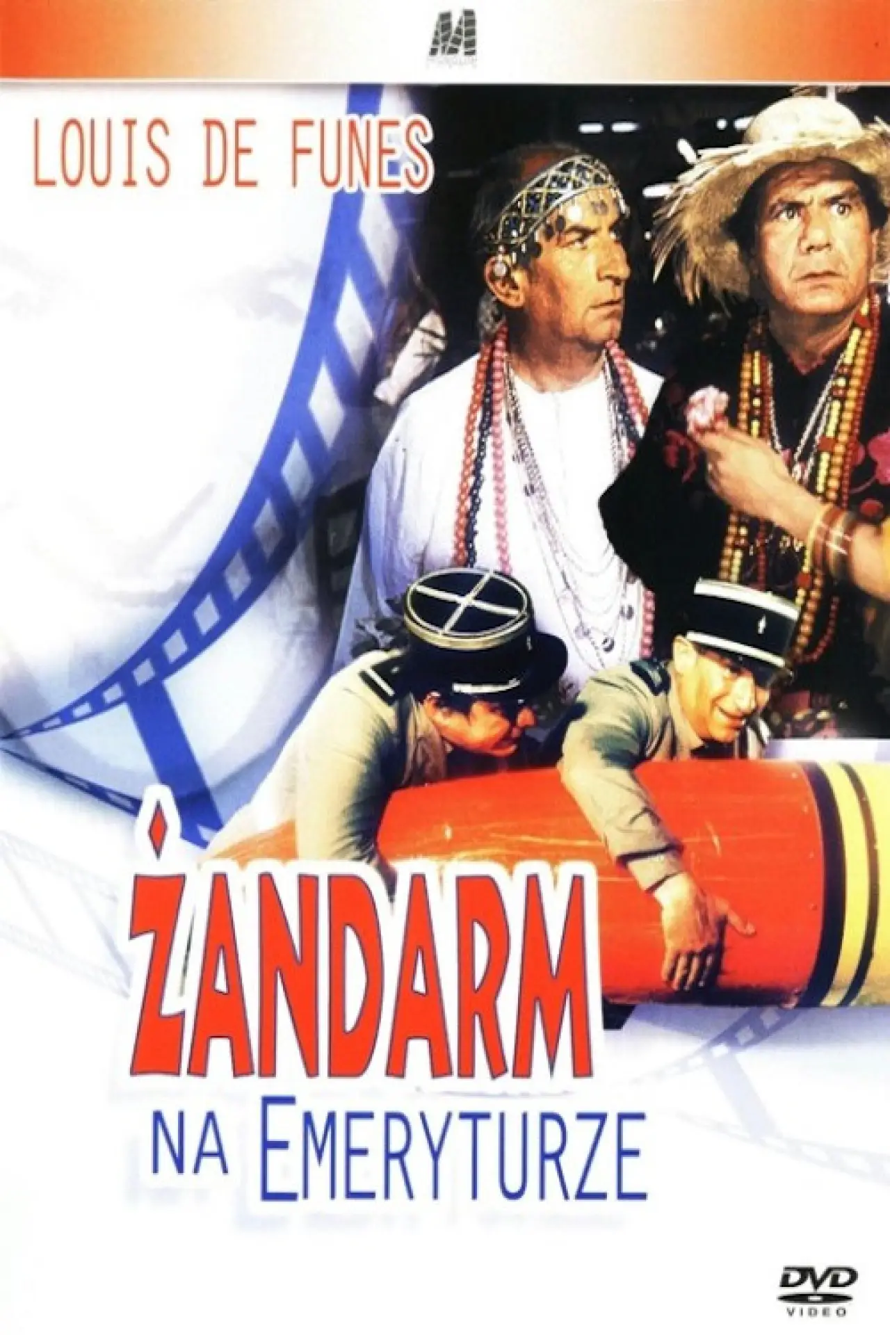 Plakat filmowy "Żandarm na Emeryturze"
