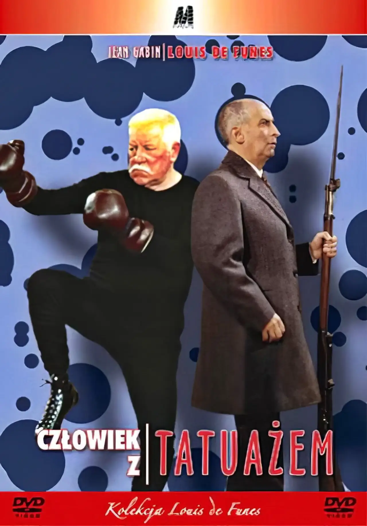 Plakat filmowy "Człowiek z Tatuażem"