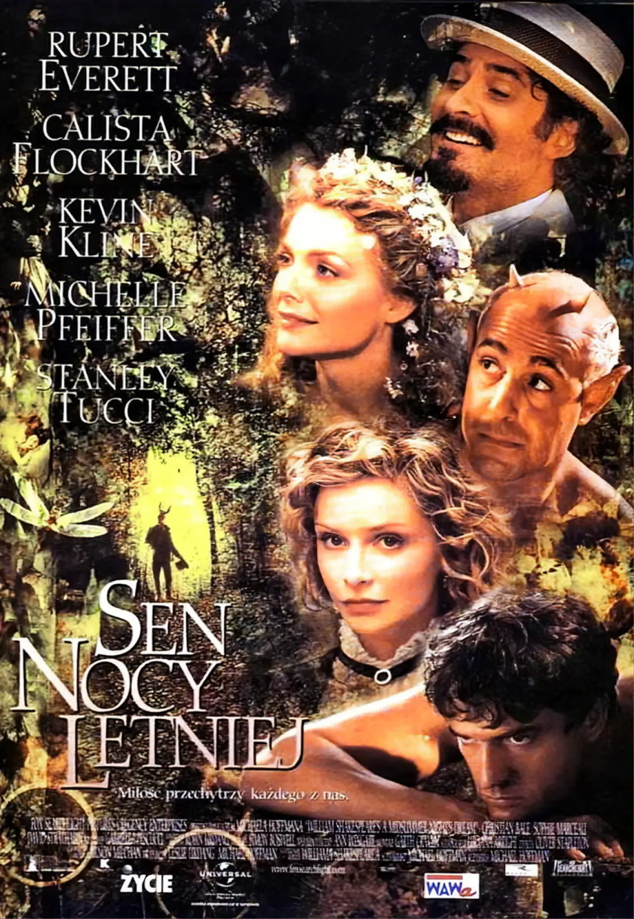 Plakat filmowy "Sen nocy letniej"