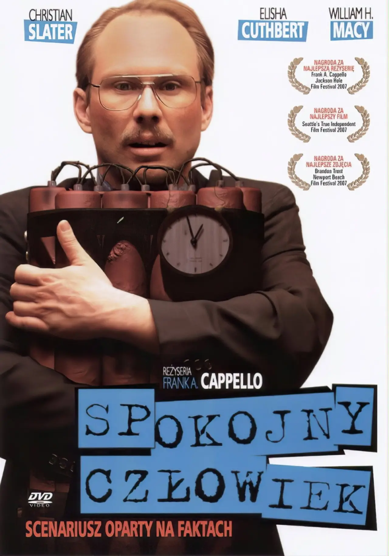 Plakat filmowy "Spokojny człowiek"