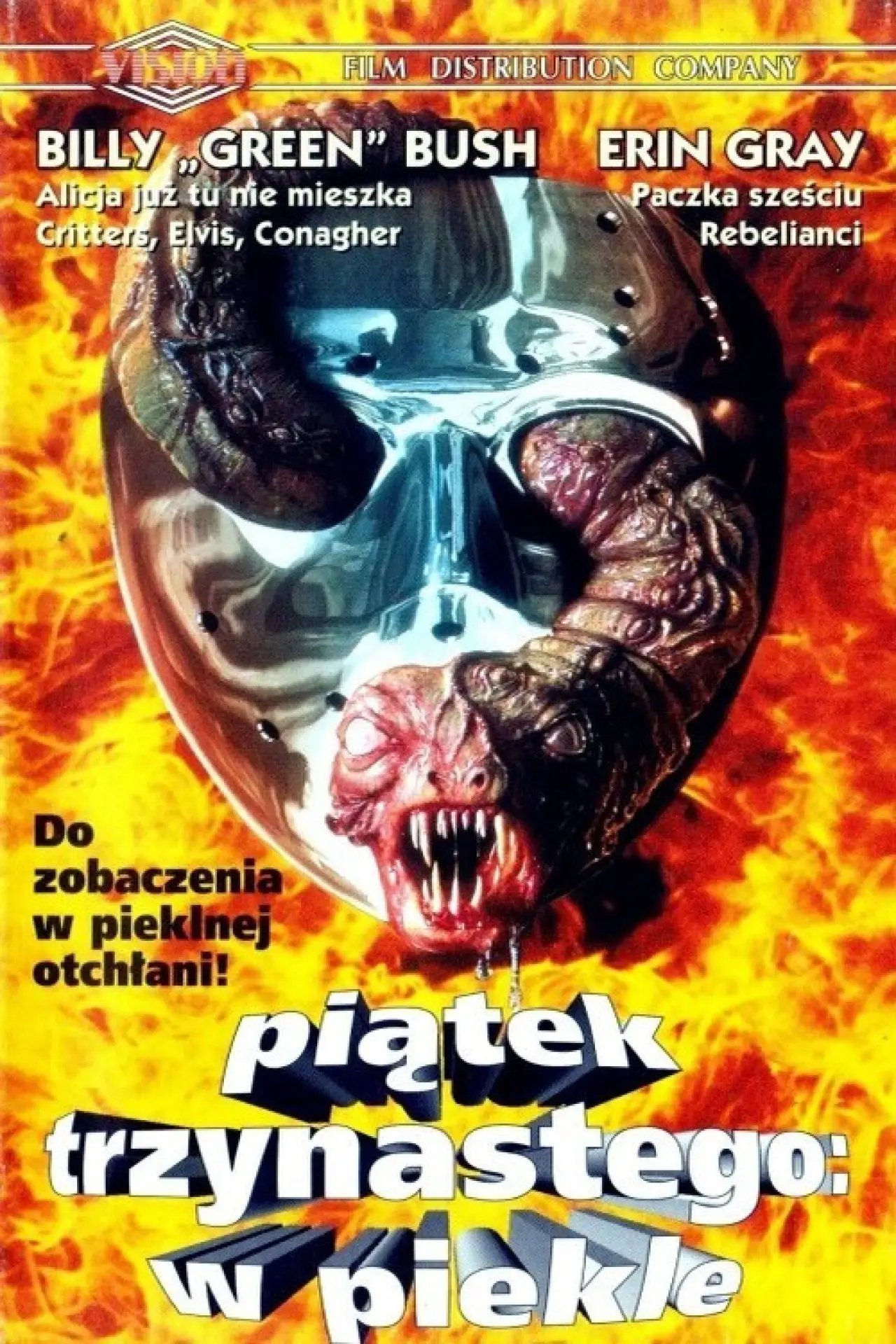 Plakat filmowy "Piątek trzynastego 9: Jason idzie do piekła"