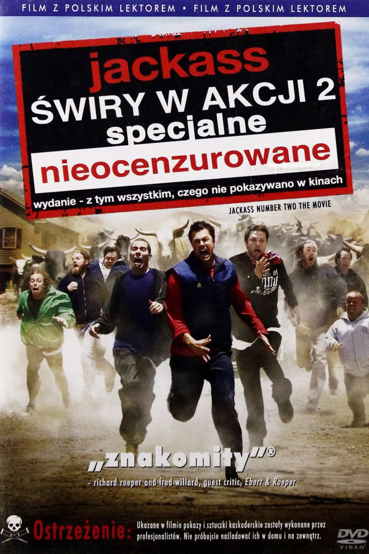 Plakat filmowy "Jackass: Świry w akcji 2"