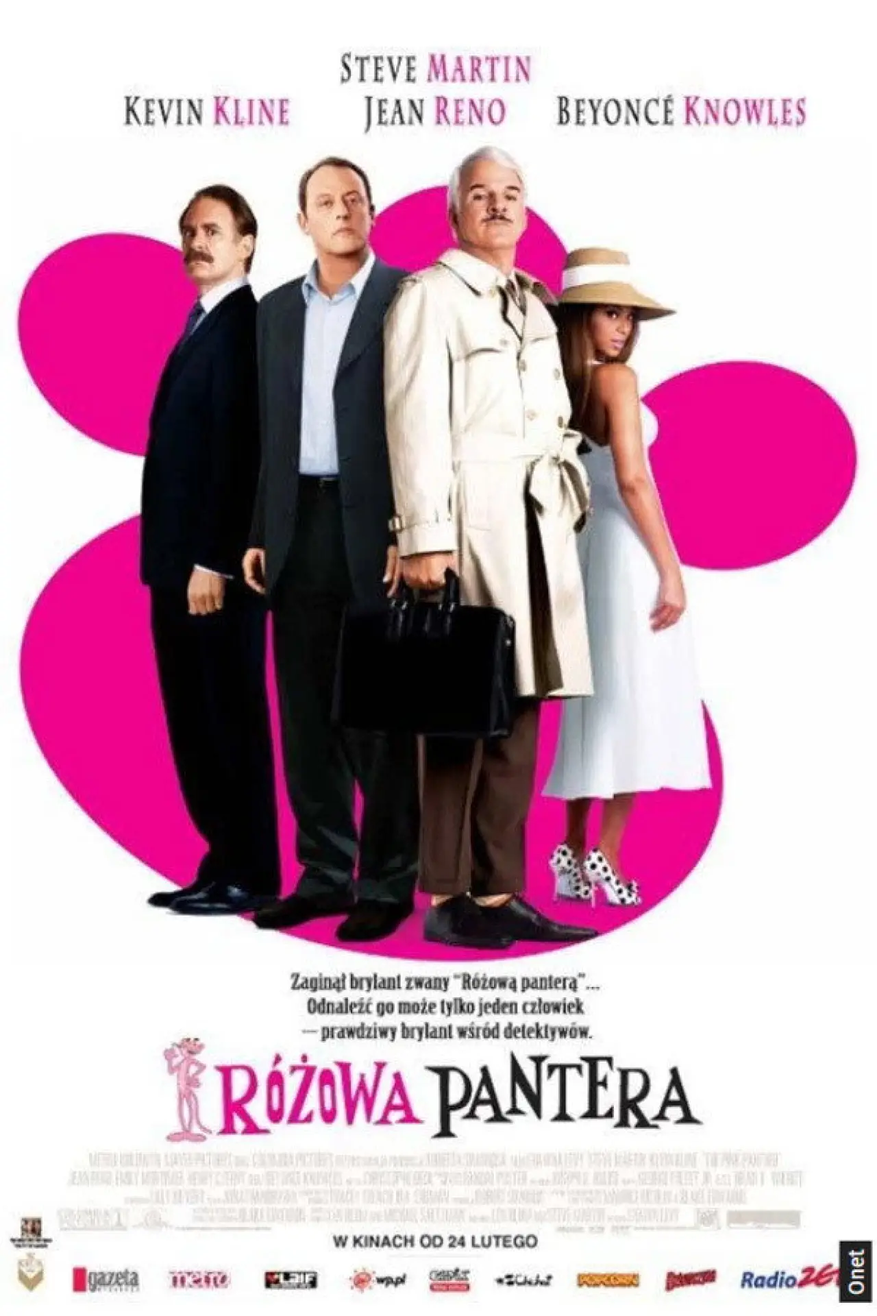 Plakat filmowy "Różowa Pantera"