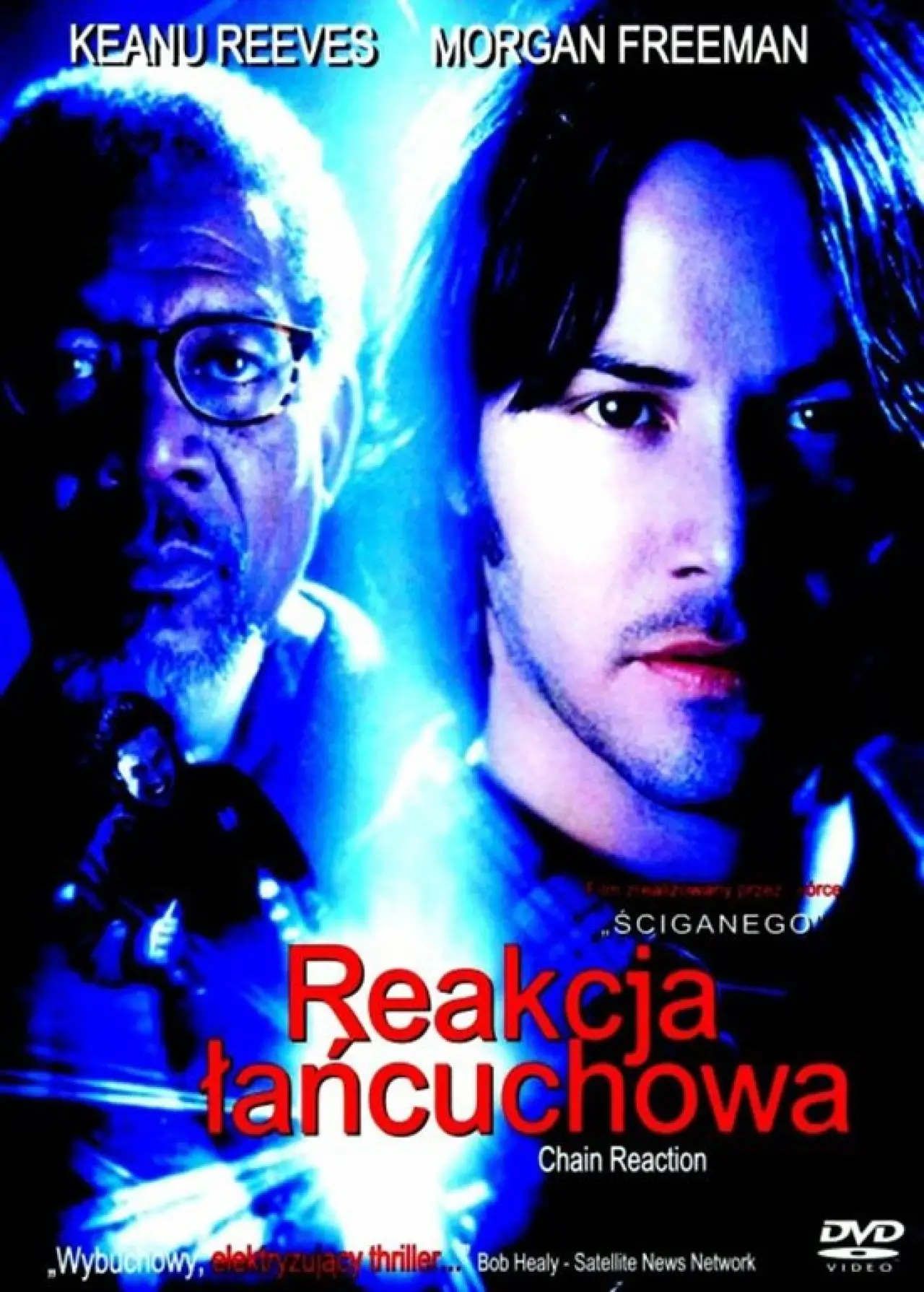 Plakat filmowy "Reakcja łańcuchowa"