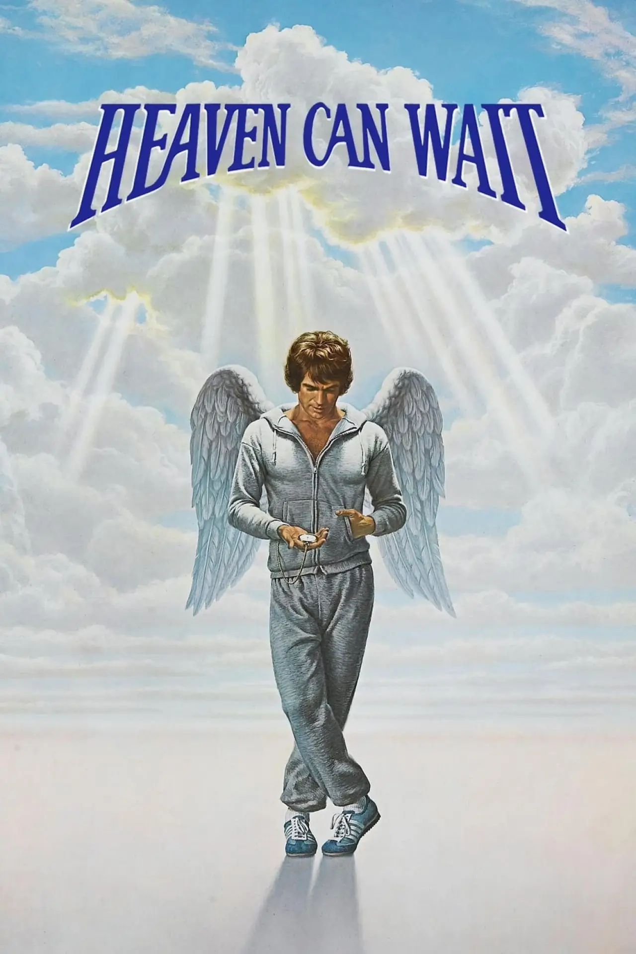 Plakat filmowy "Niebiosa mogą zaczekać"