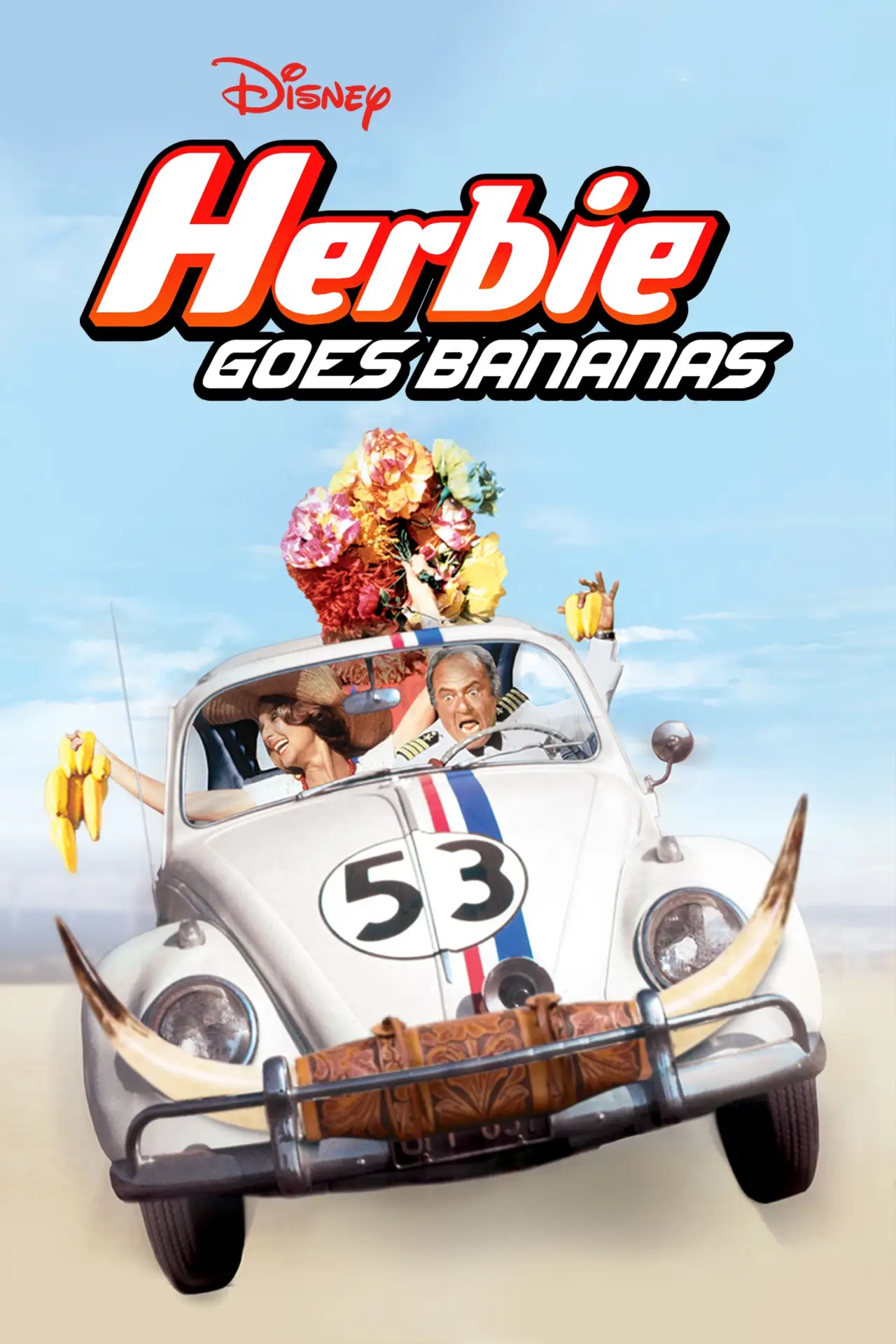 Plakat filmowy "Garbi jedzie do Rio"