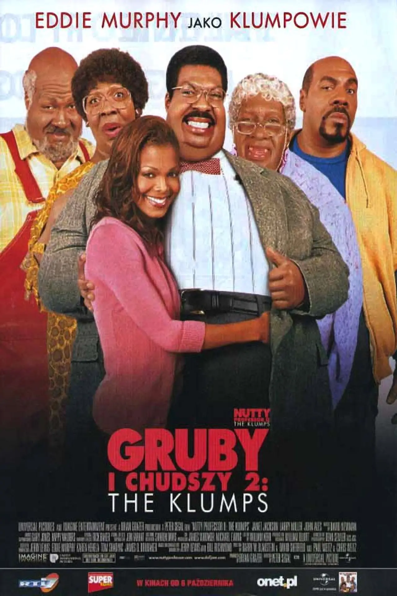 Plakat filmowy "Gruby i chudszy 2 Rodzina Klumpów"