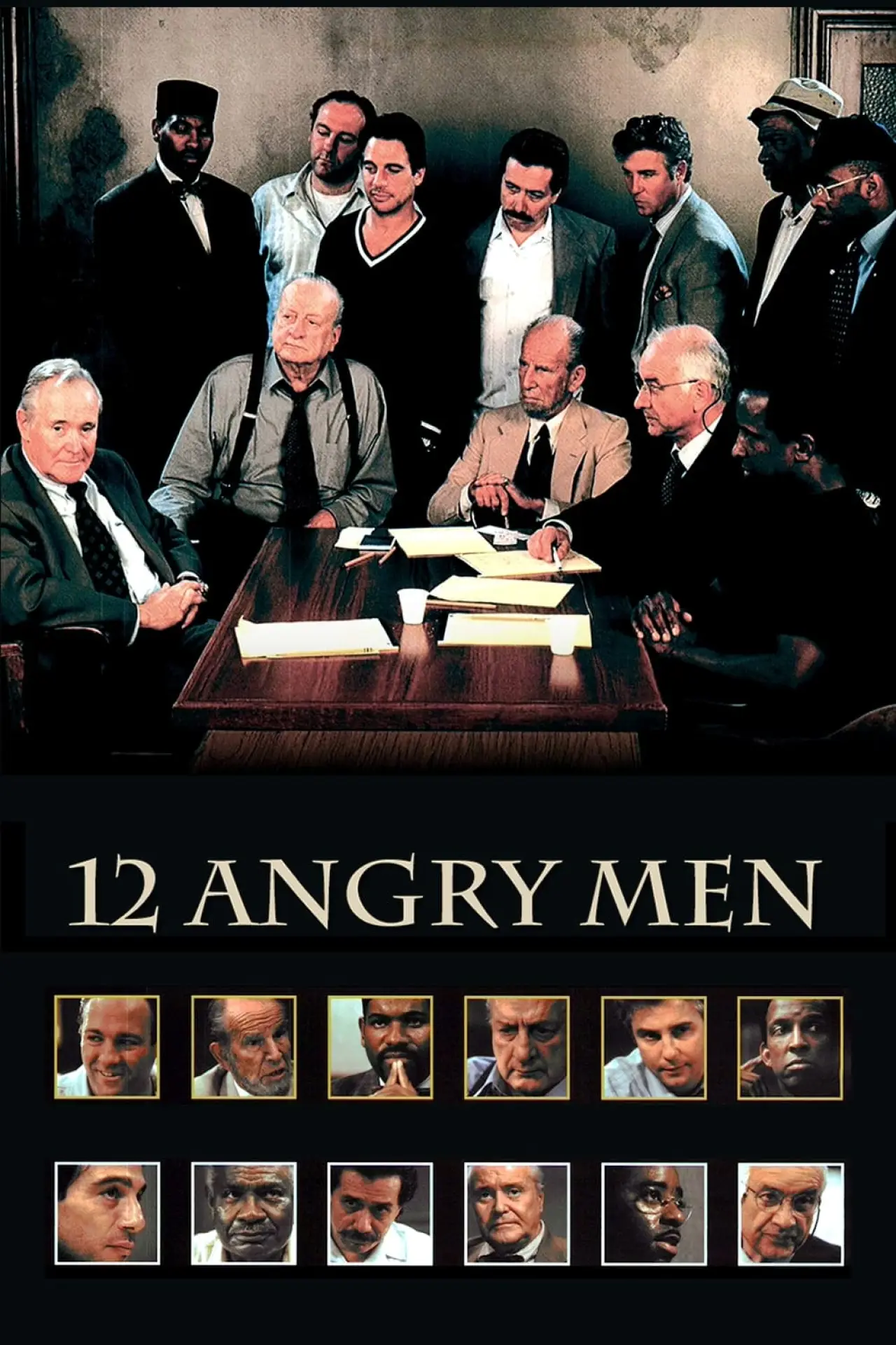 Plakat filmowy "Dwunastu gniewnych ludzi"