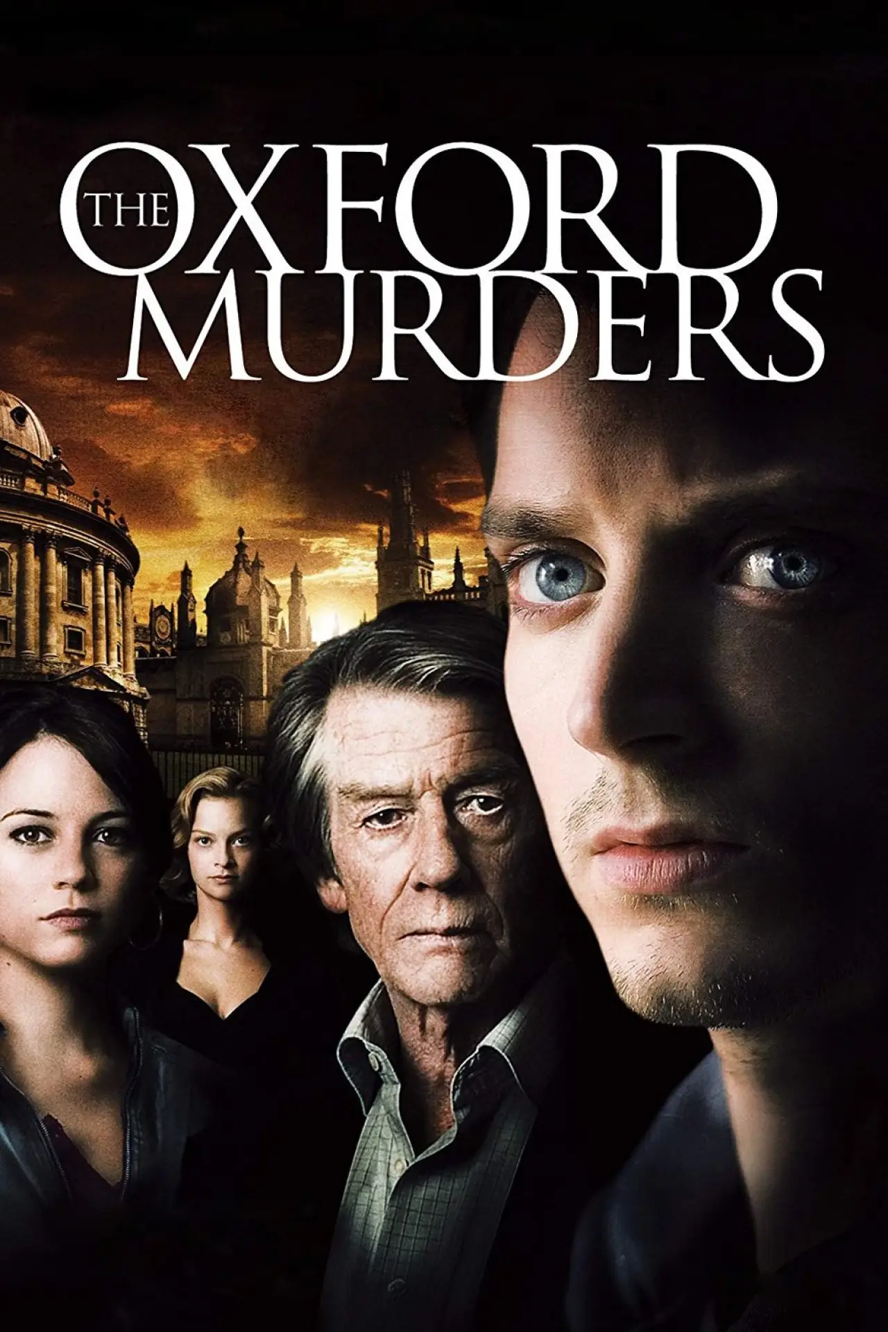 Plakat filmowy "Morderstwa w Oxfordzie"