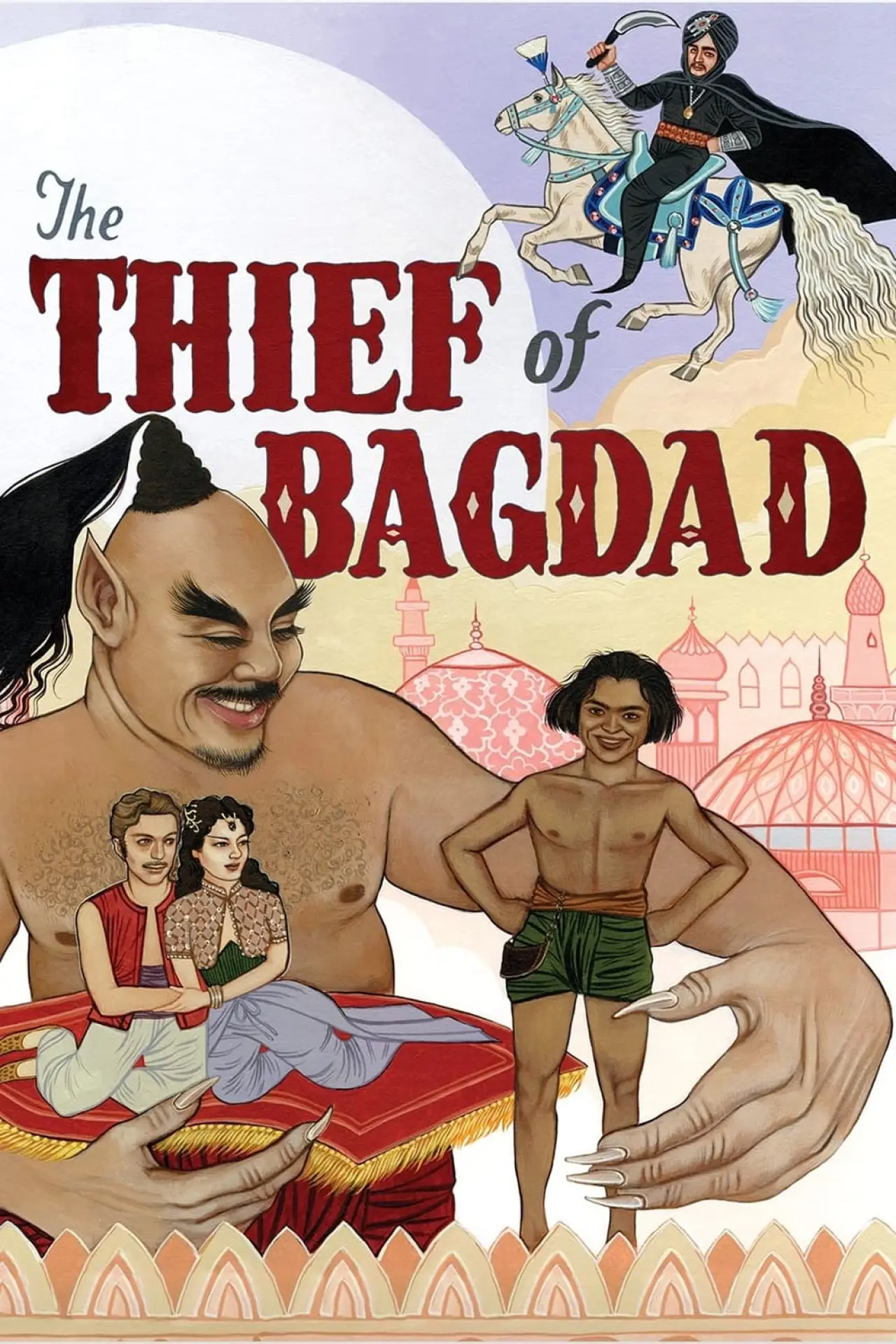 Plakat filmowy "Złodziej z Bagdadu"