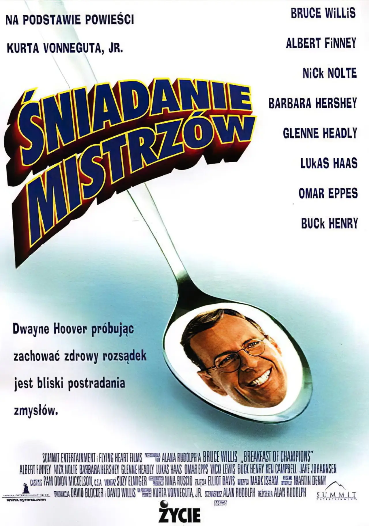 Plakat filmowy "Śniadanie mistrzów"