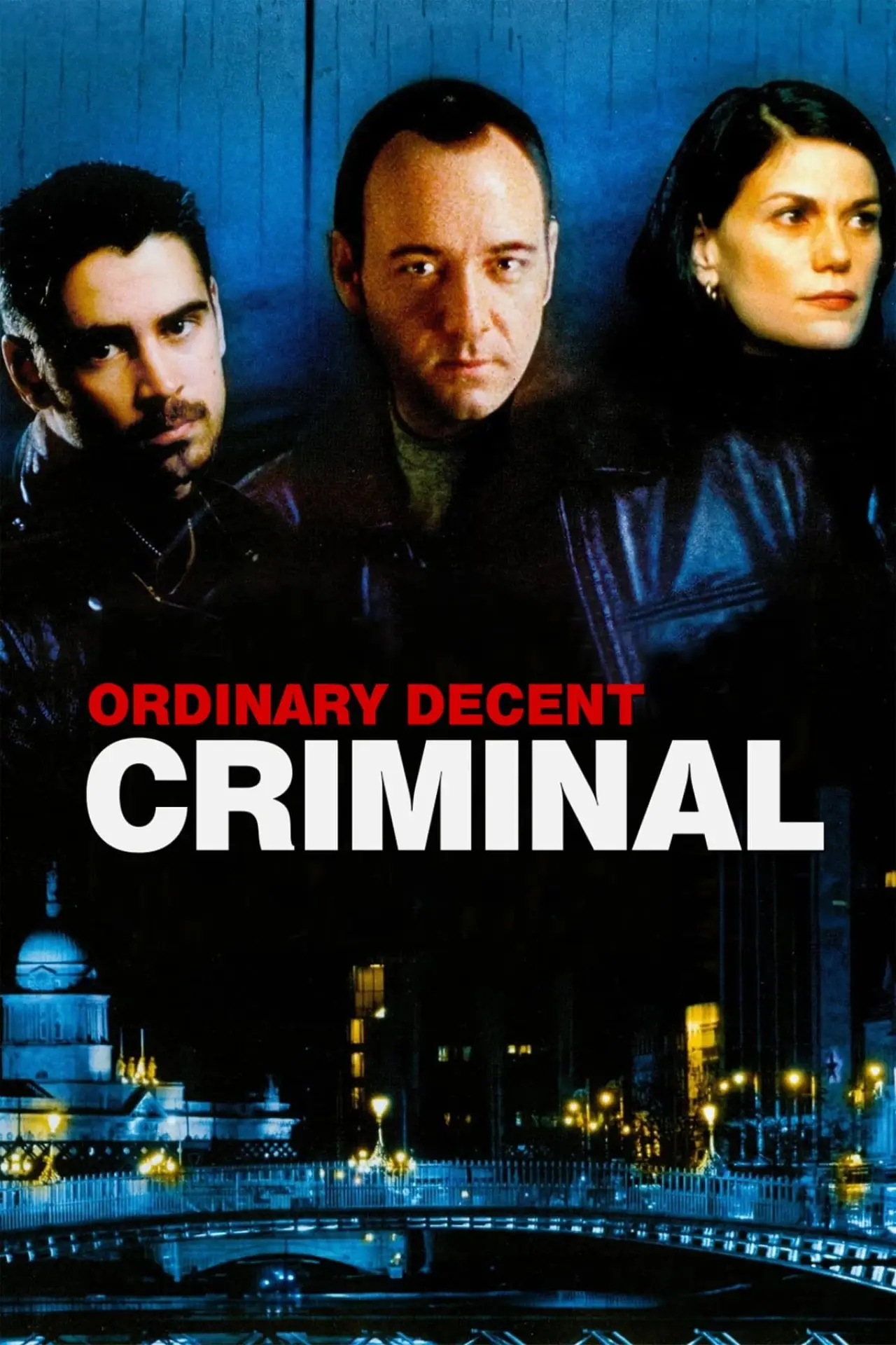 Plakat filmowy "Przyzwoity przestępca"