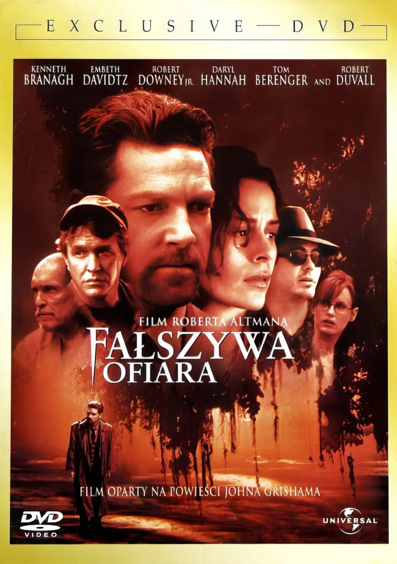 Plakat filmowy "Fałszywa ofiara"