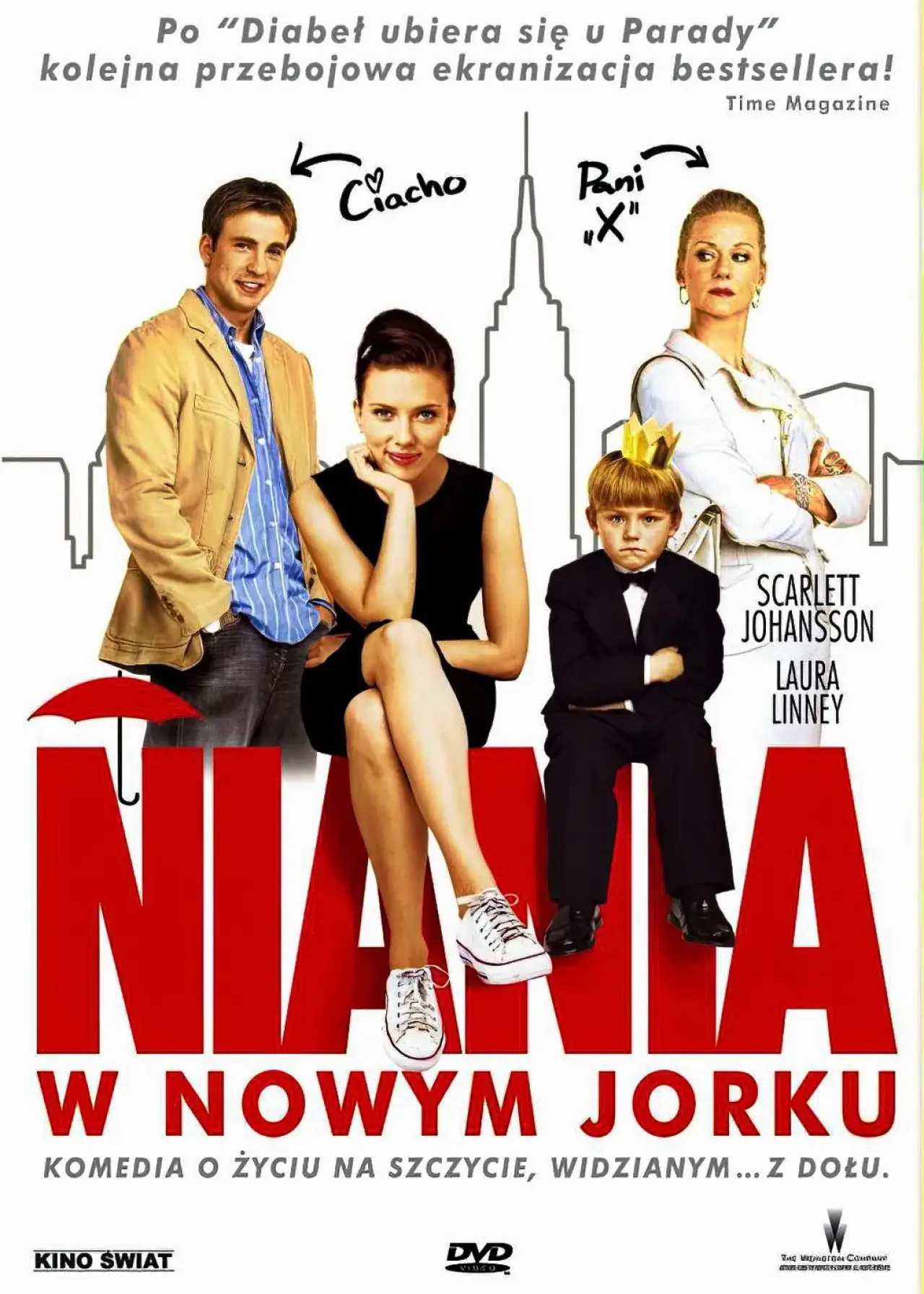 Plakat filmowy "Niania w Nowym Jorku"