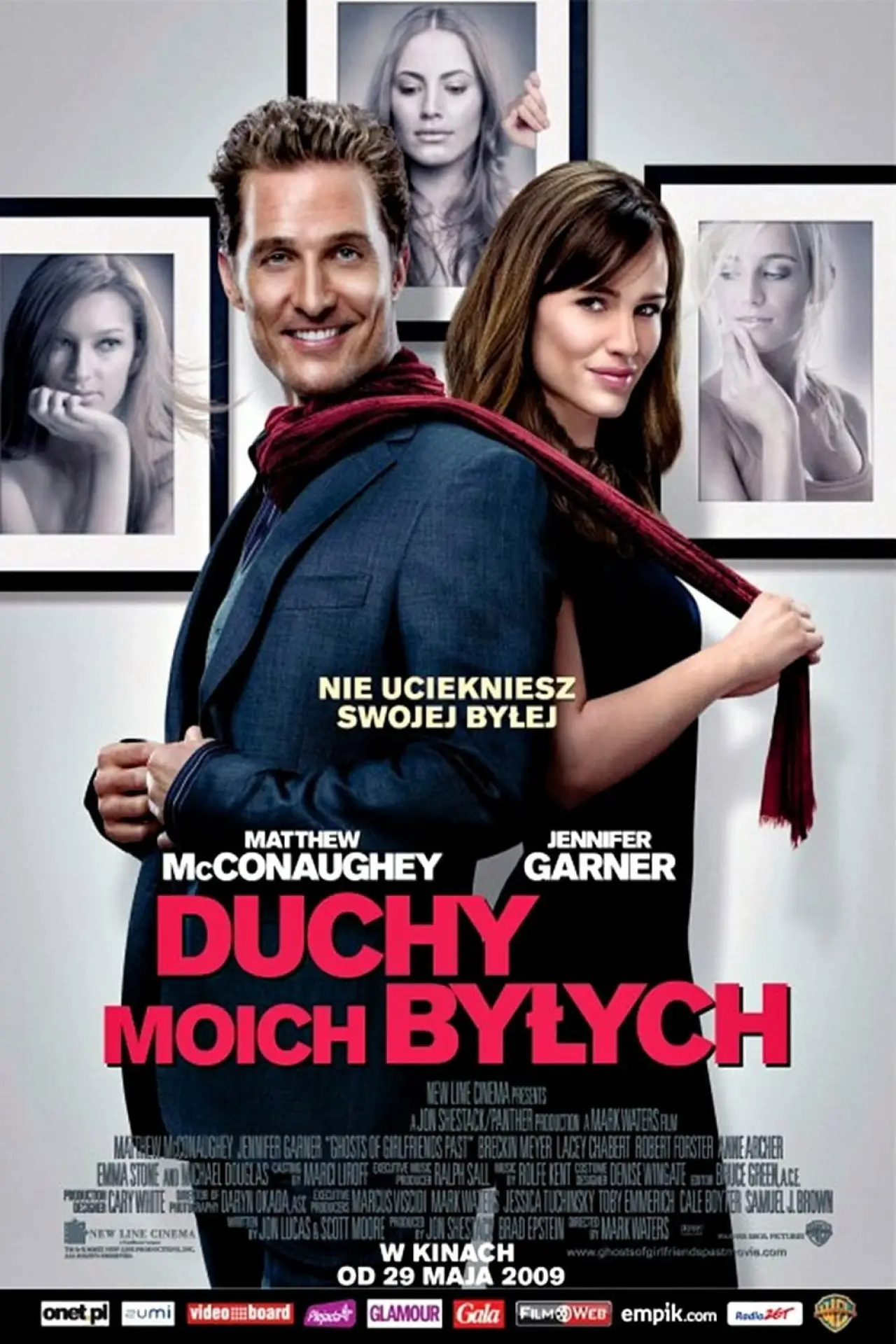 Plakat filmowy "Duchy moich byłych"