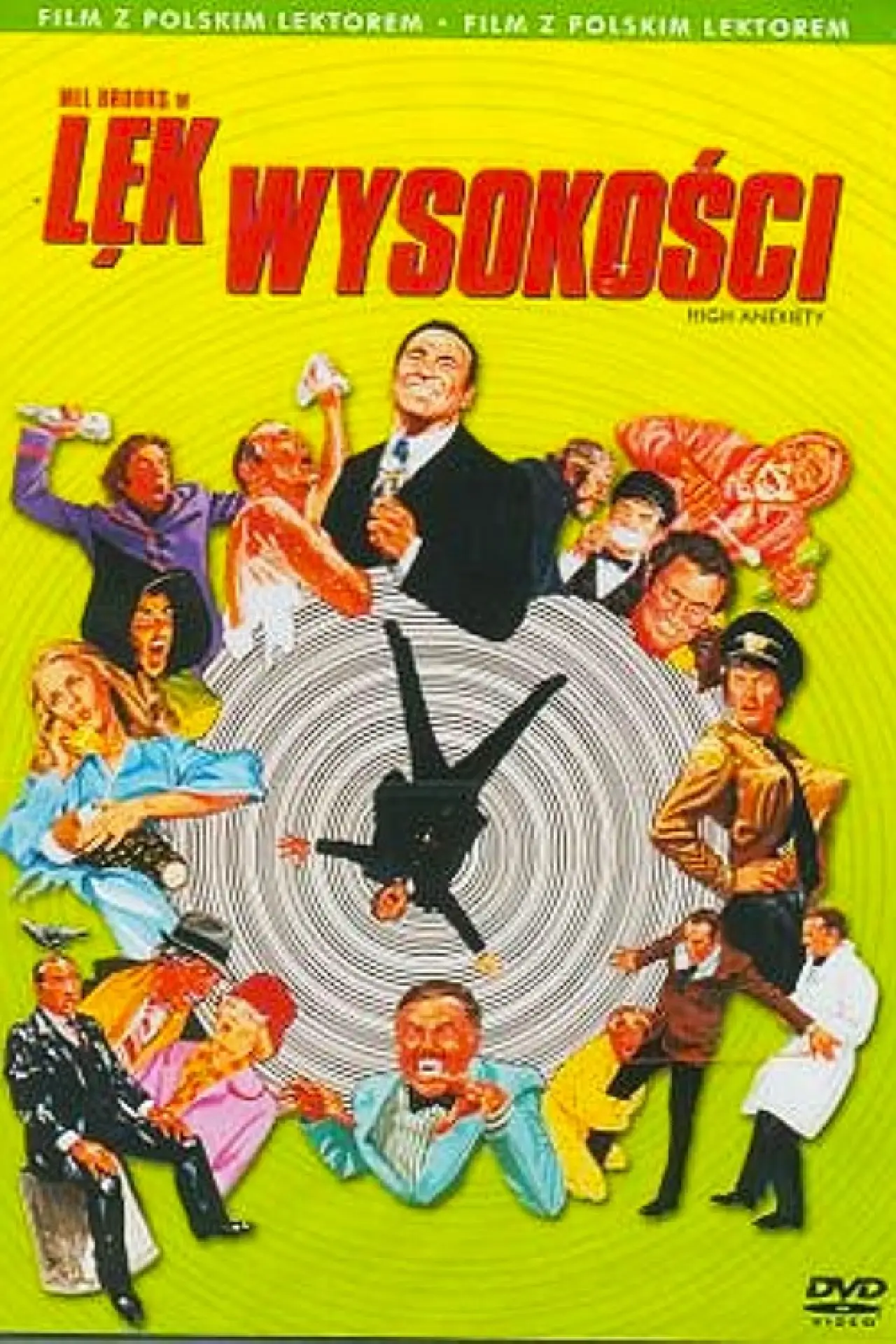 Plakat filmowy "Lęk wysokości"
