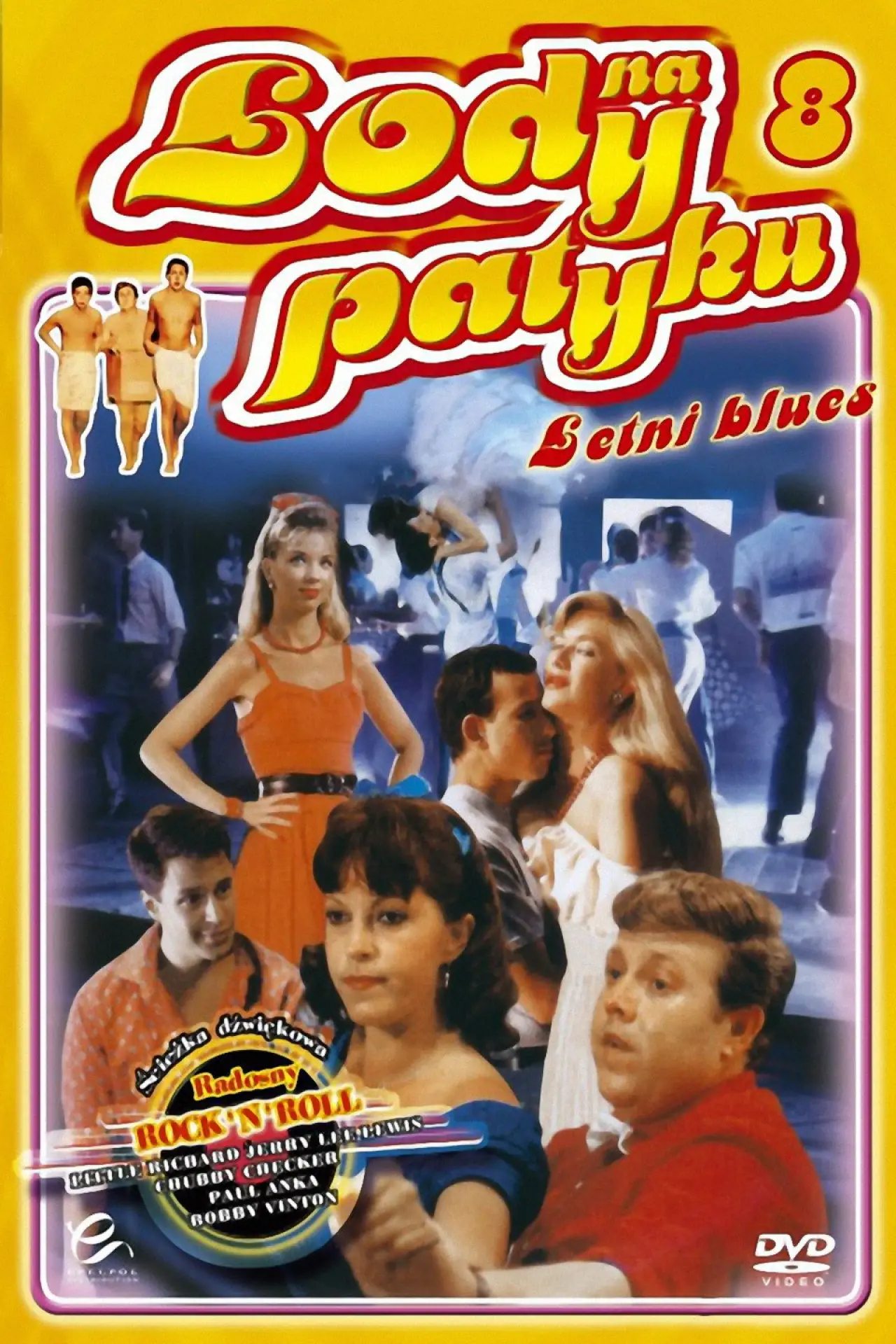 Plakat filmowy "Lody na patyku 8: Letni blues"