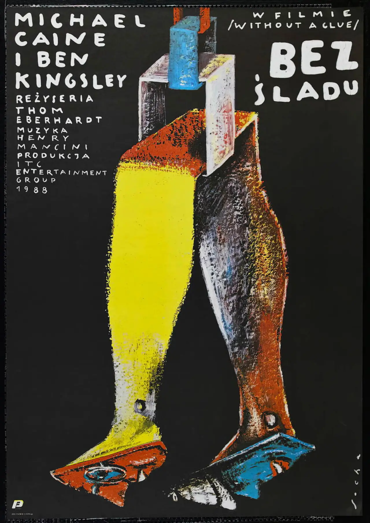 Plakat filmowy "Bez Śladu"