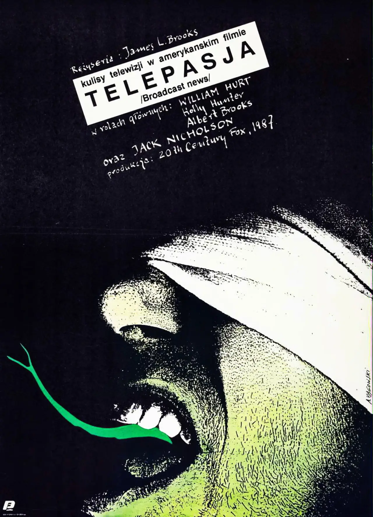 Plakat filmowy "Telepasja"