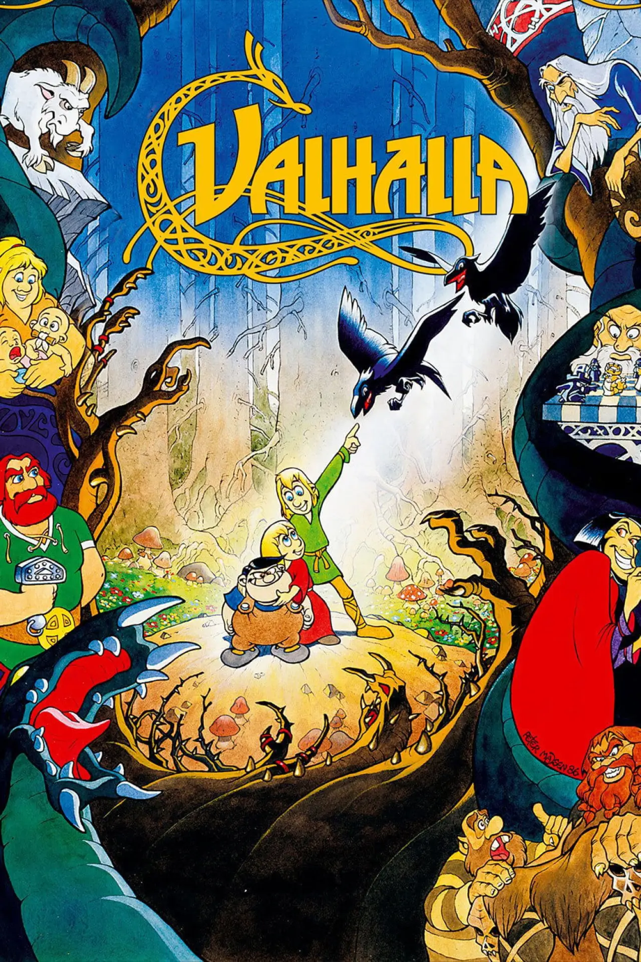 Plakat filmowy "Valhalla"