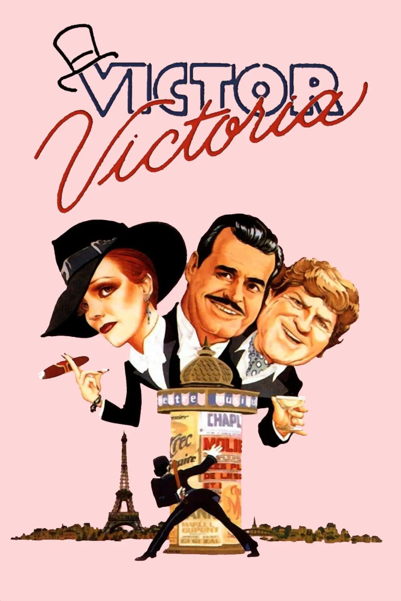 Plakat filmowy "Victor, Victoria"