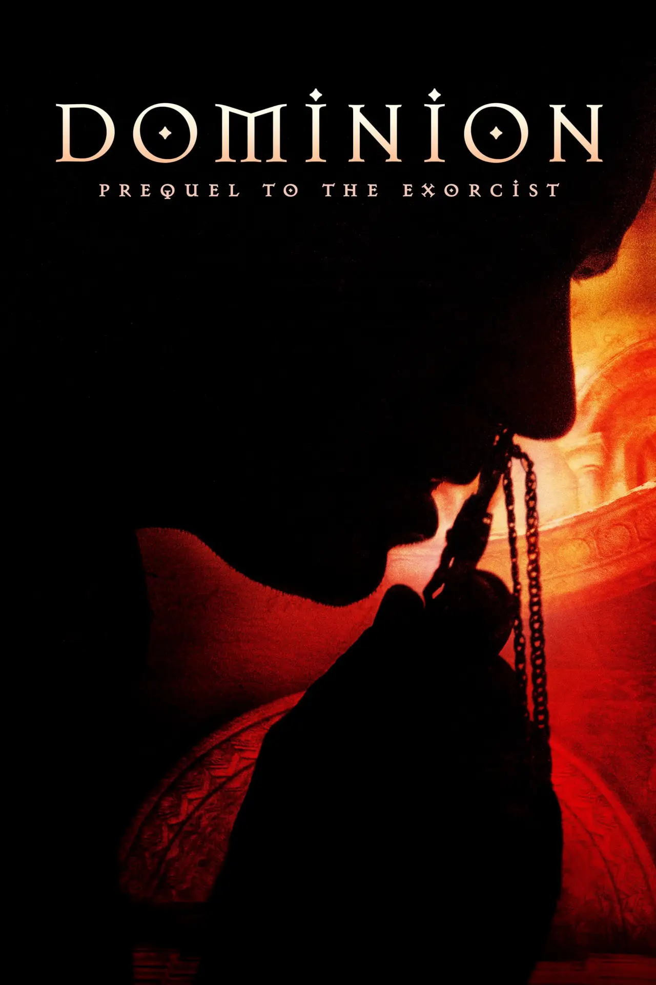 Plakat filmowy "Dominium: Narodziny Egzorcysty"