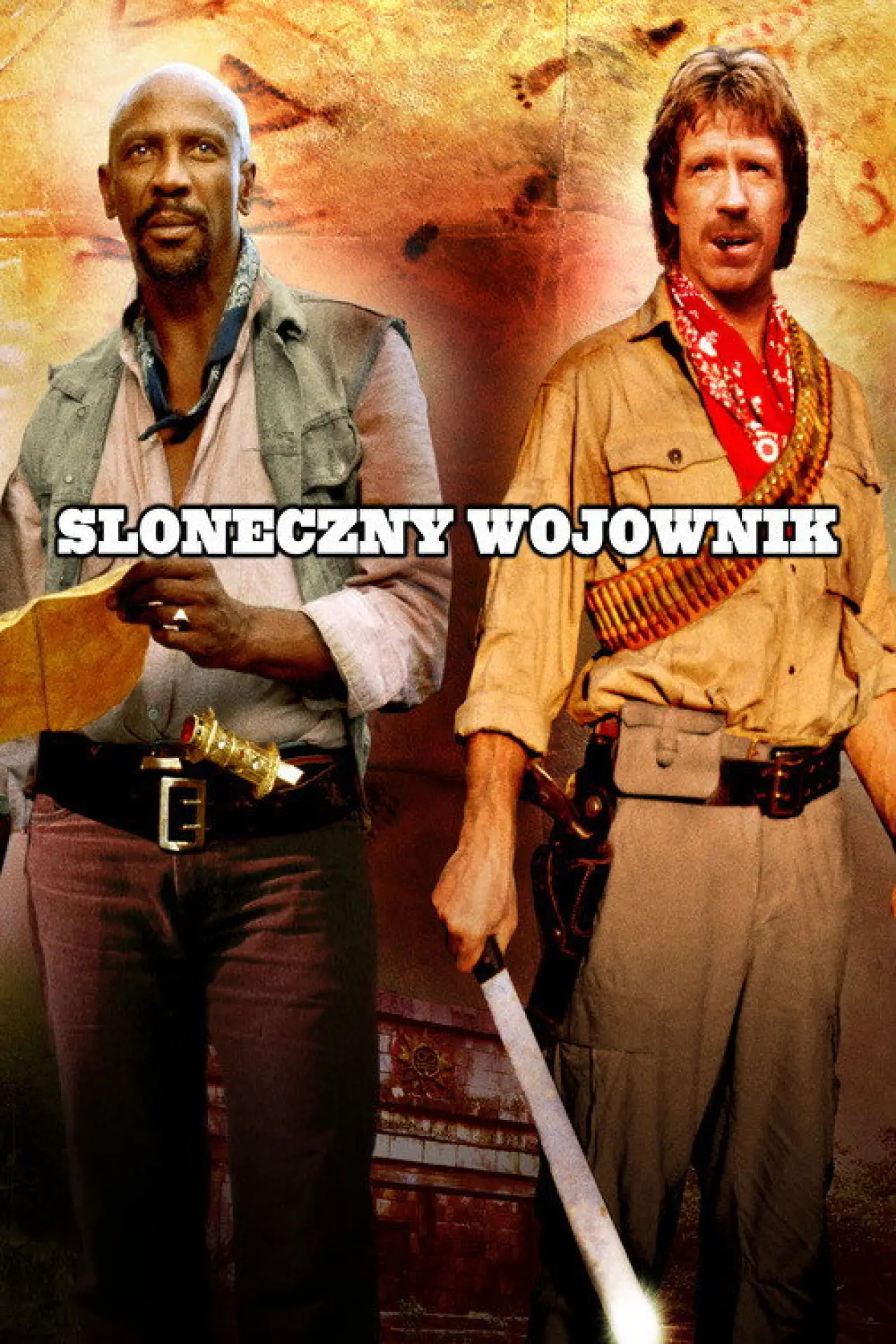 Plakat filmowy "Słoneczny Wojownik"