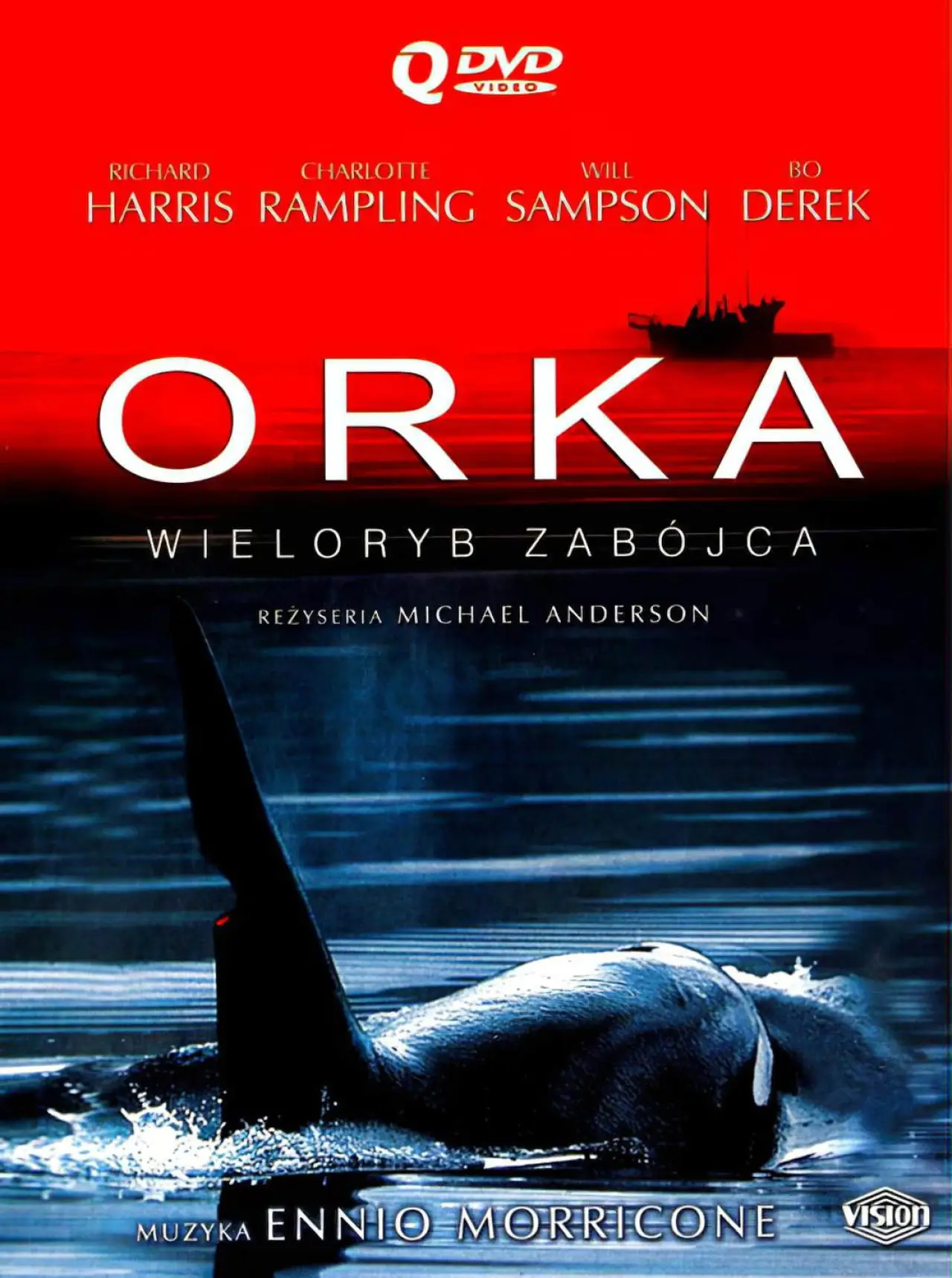 Plakat filmowy "Orka. Wieloryb zabójca"