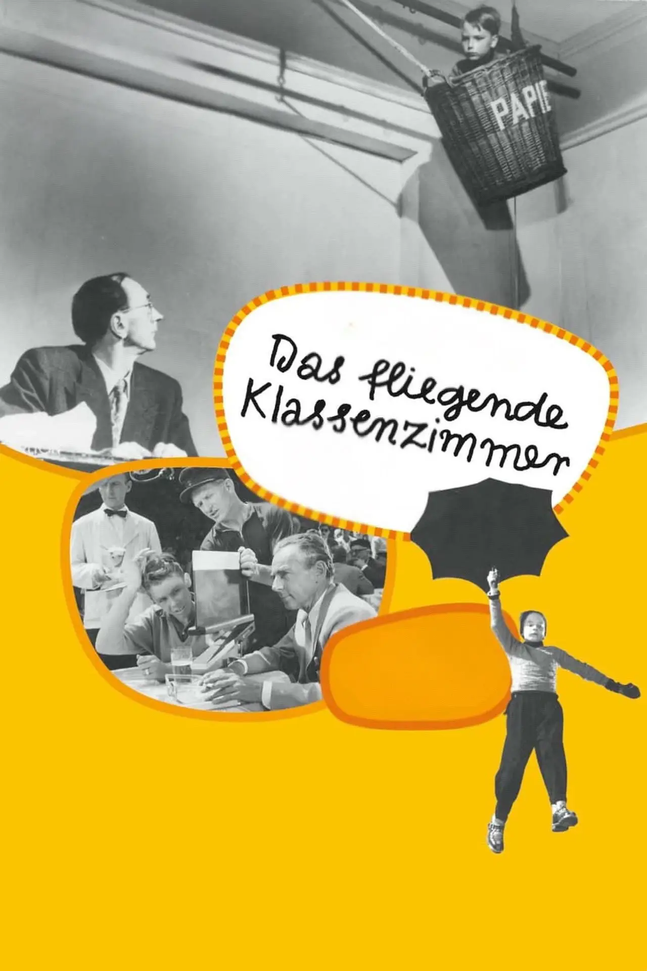 Plakat filmowy "Das fliegende Klassenzimmer"