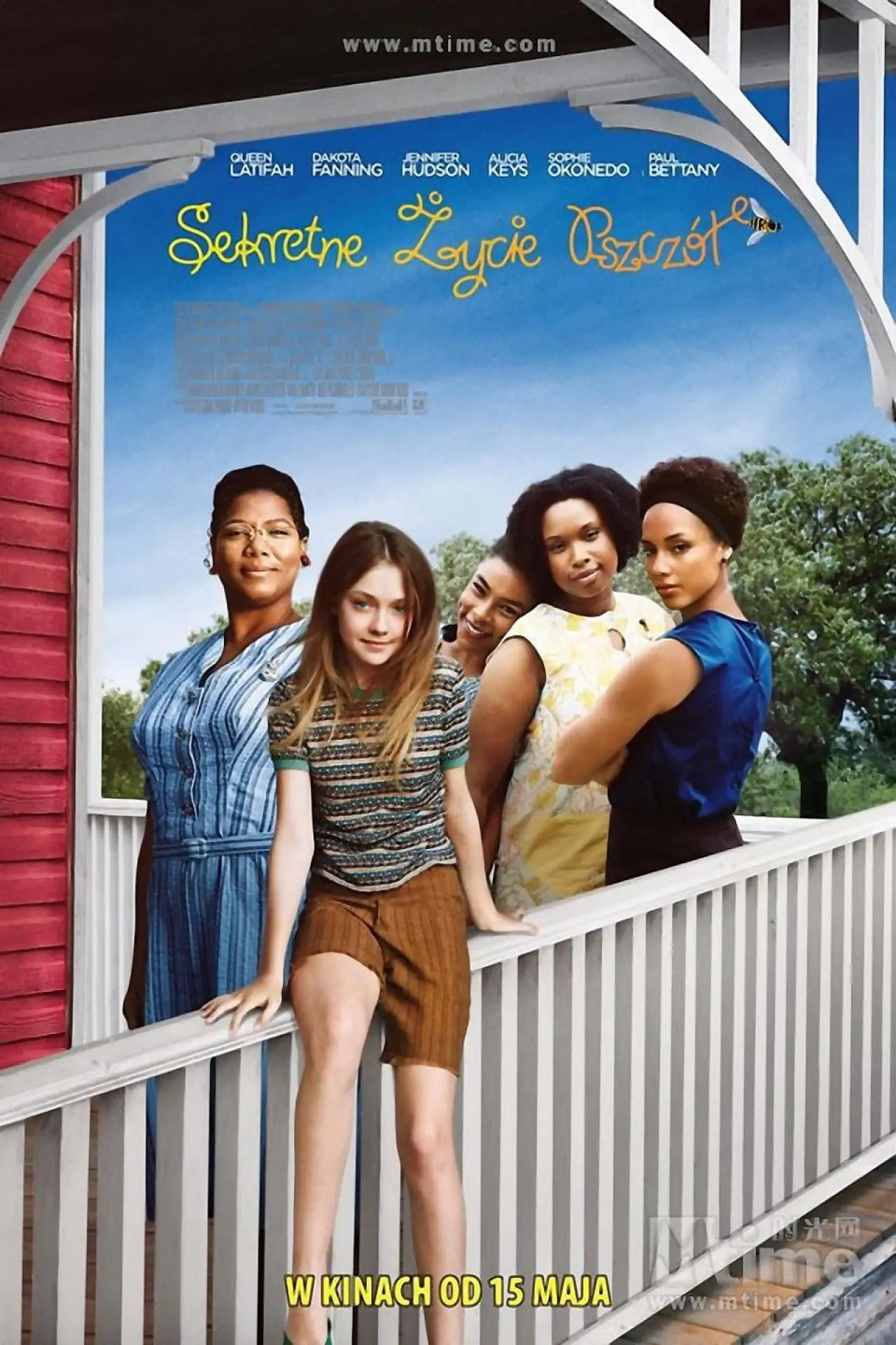 Plakat filmowy "Sekretne życie pszczół"