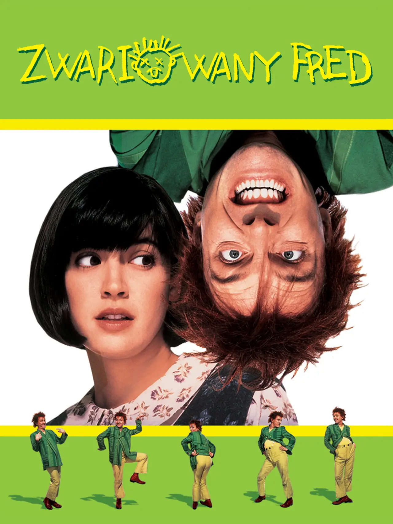 Plakat filmowy "Zwariowany Fred"