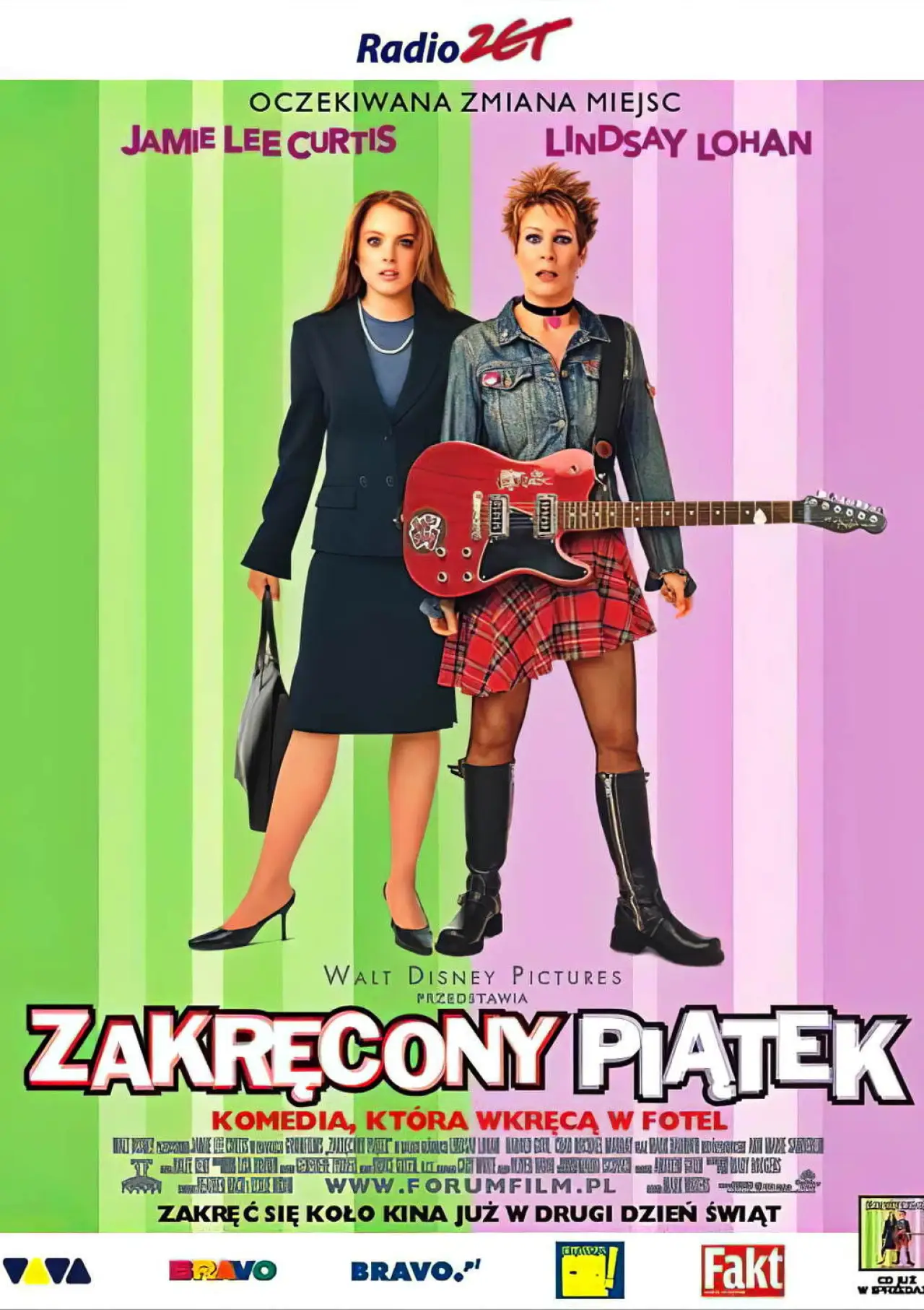 Plakat filmowy "Zakręcony piątek"