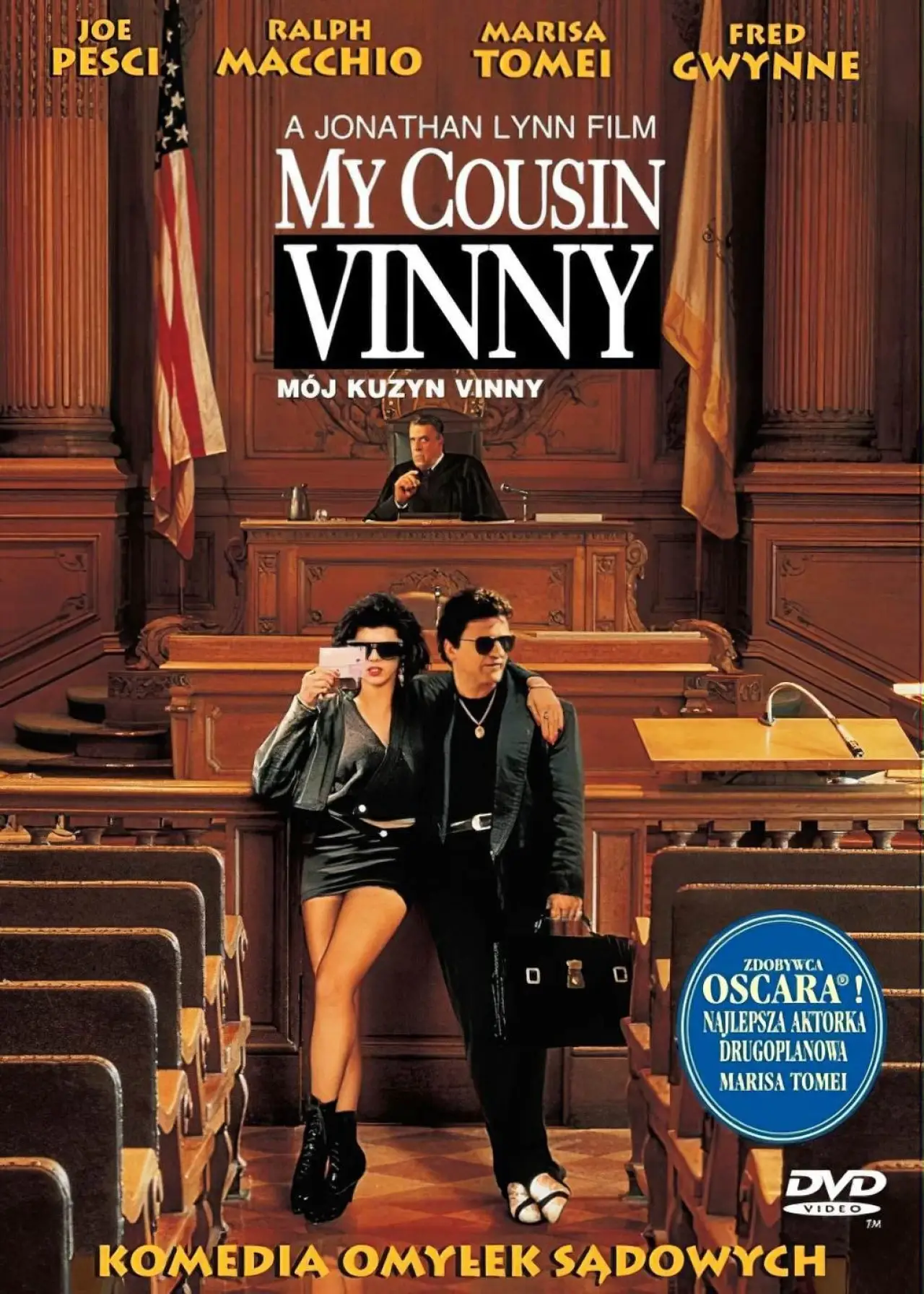 Plakat filmowy "Mój kuzyn Vinny"