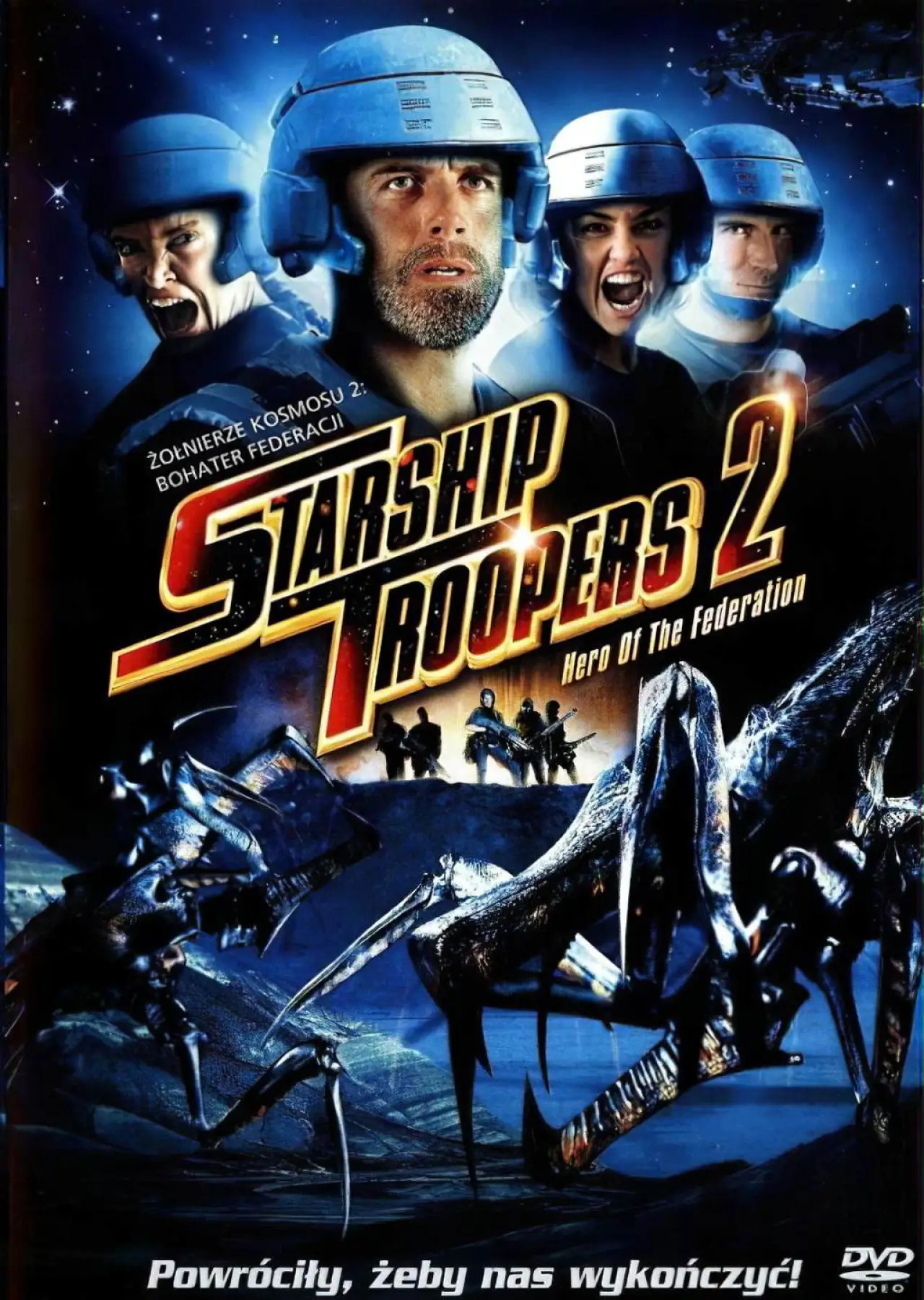 Plakat filmowy "Żołnierze kosmosu 2"