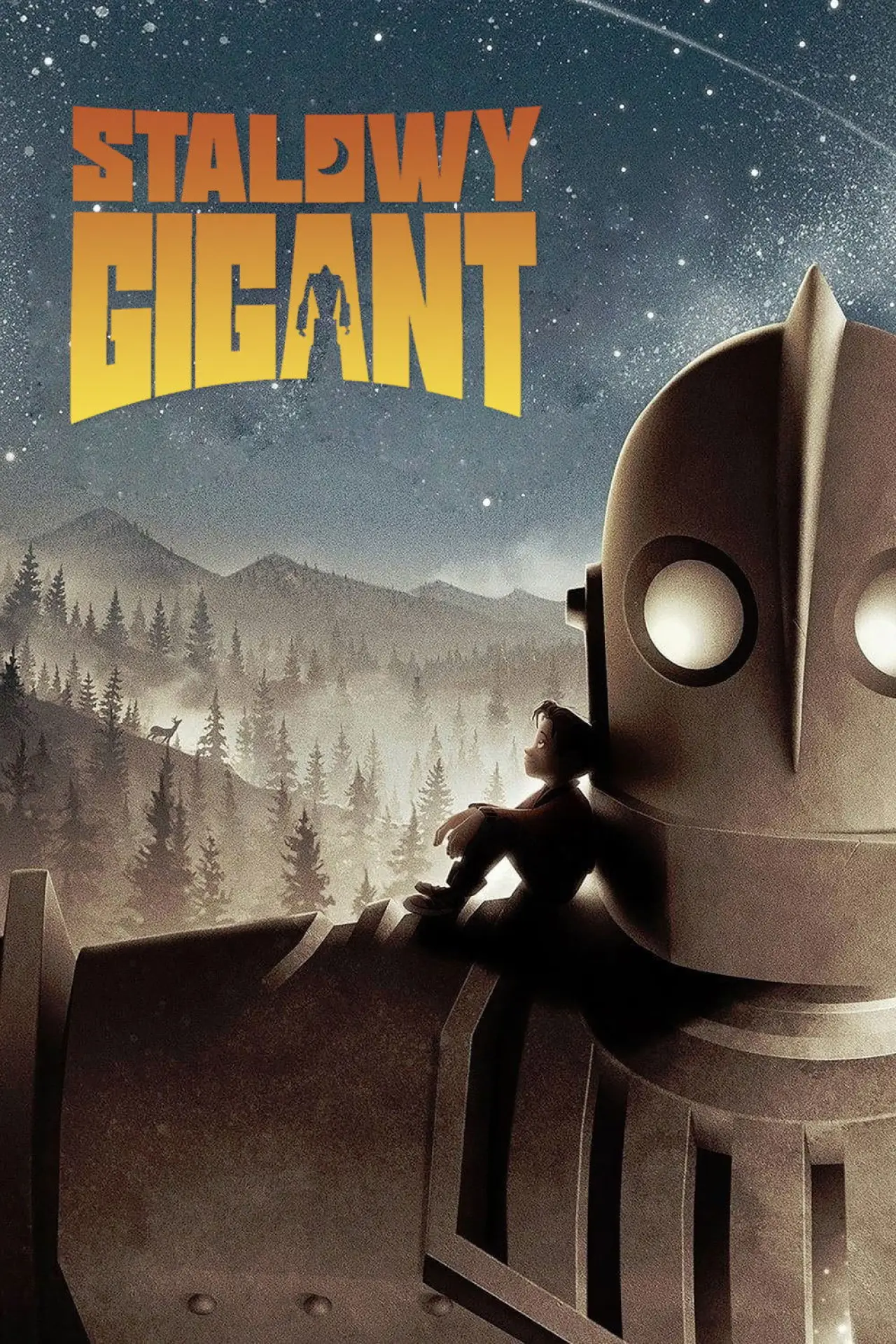 Plakat filmowy "Stalowy gigant"