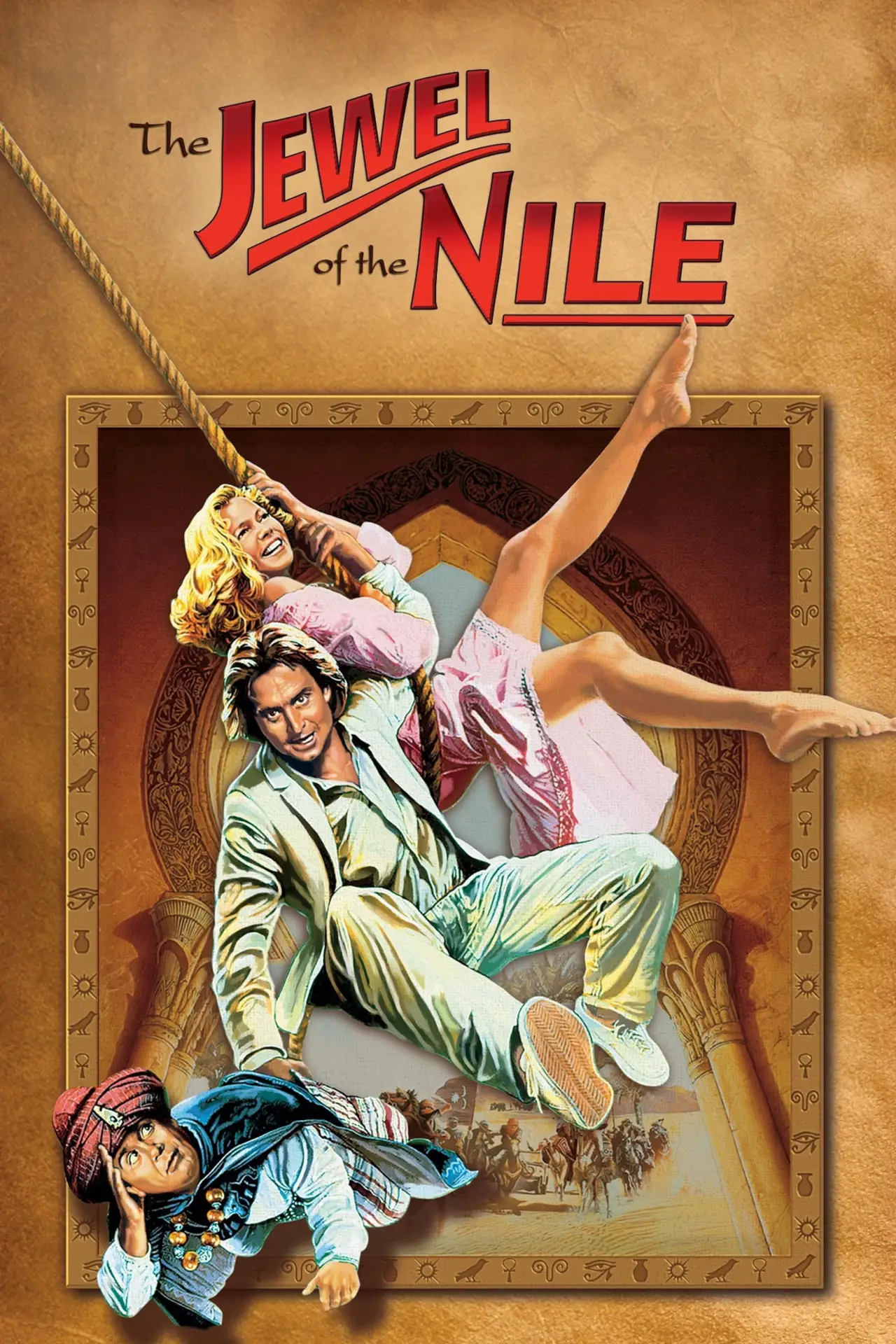 Plakat filmowy "Klejnot Nilu"