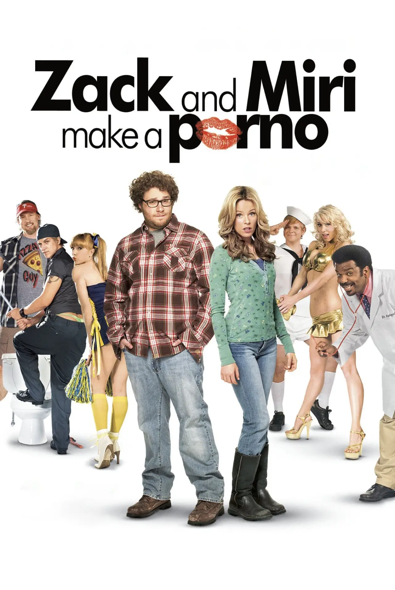 Plakat filmowy "Zack i Miri kręcą porno"