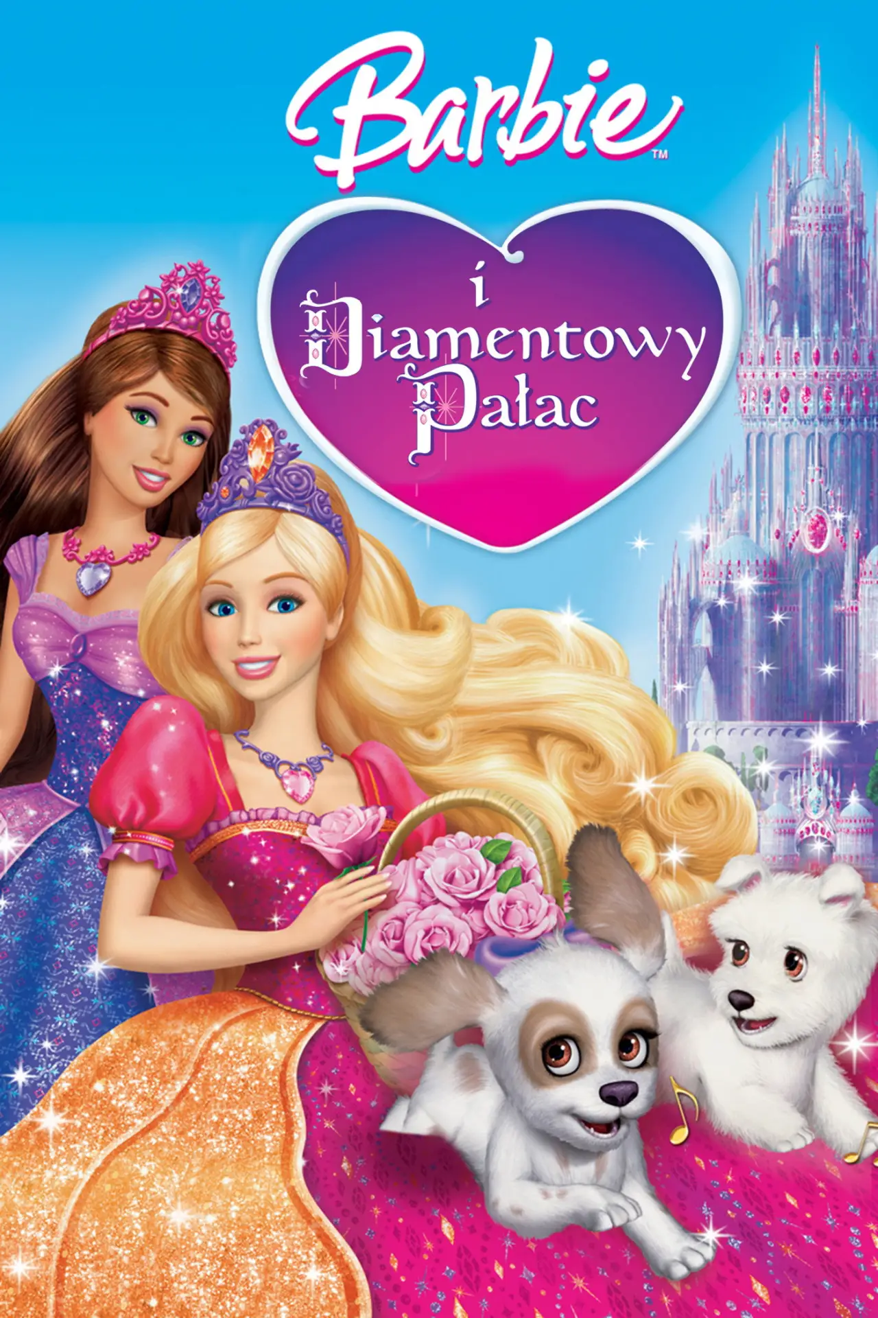 Plakat filmowy "Barbie i diamentowy pałac"
